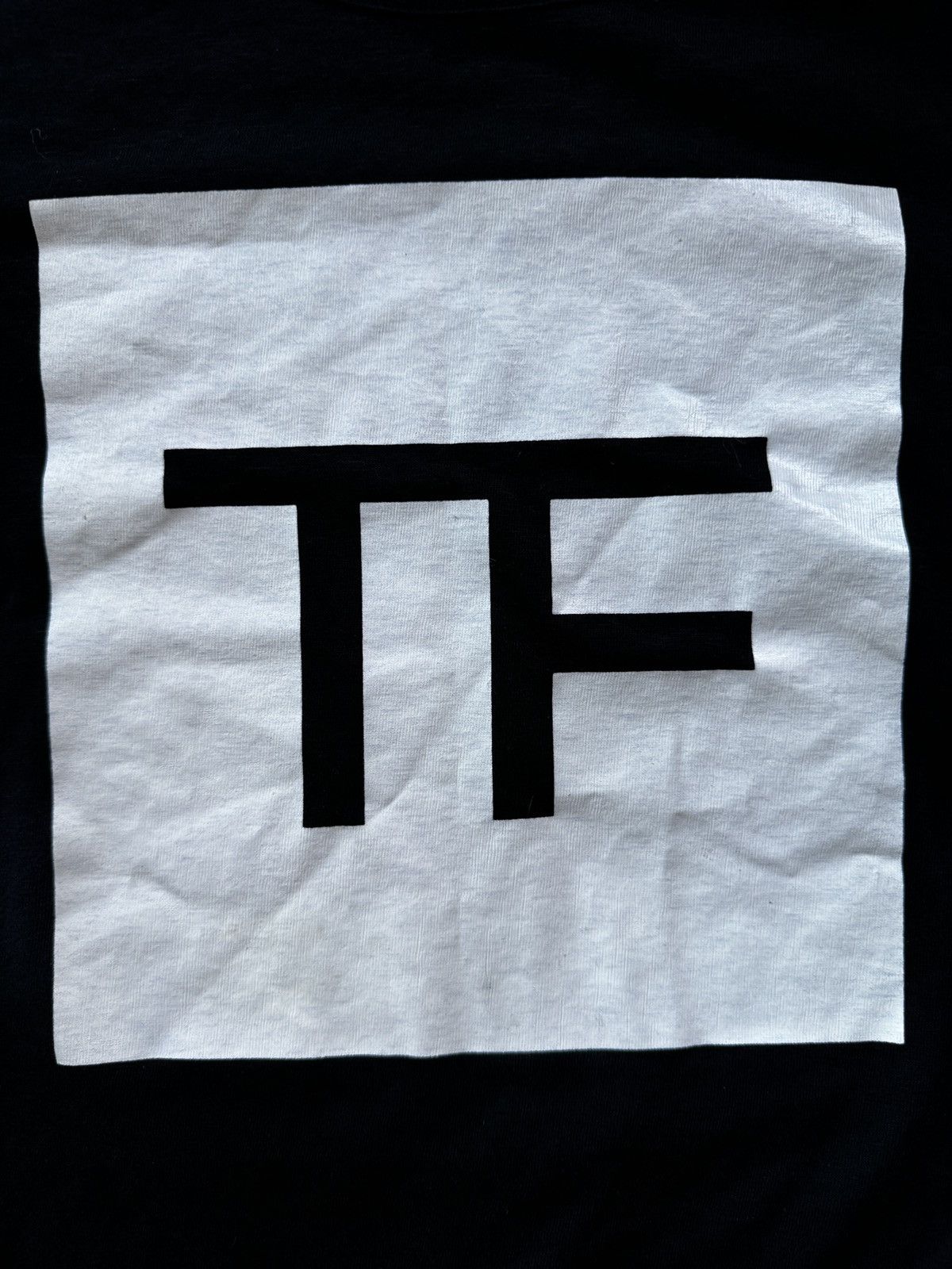 Tom Ford Tom Ford Box Logo T-Shirt (Purchased from The Real Real) Size S / US 4 / IT 40 - 3 Thumbnail