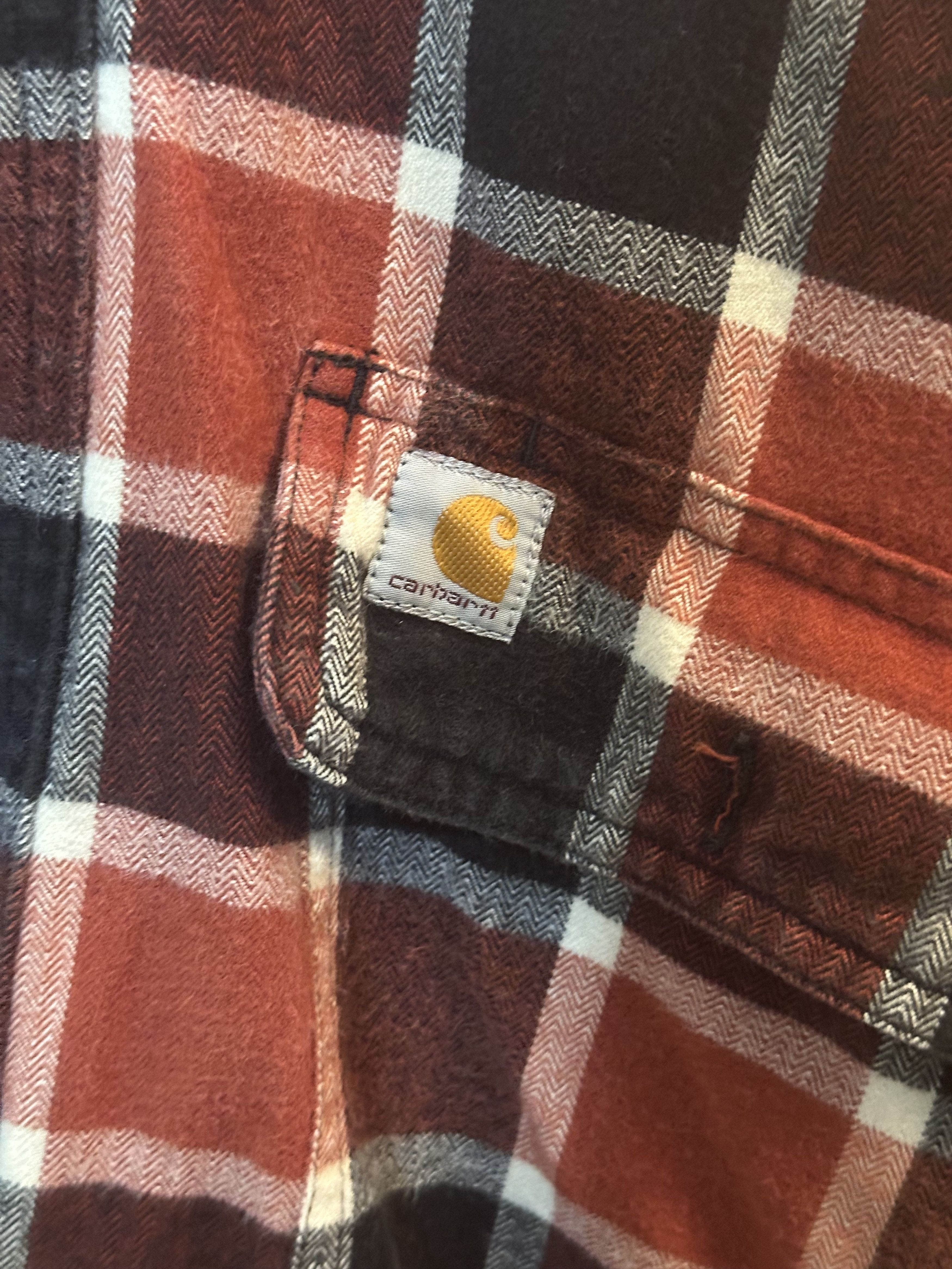 Carhartt Carhartt Plaid Work Shirt Size US L / EU 52-54 / 3 - 2 Thumbnail