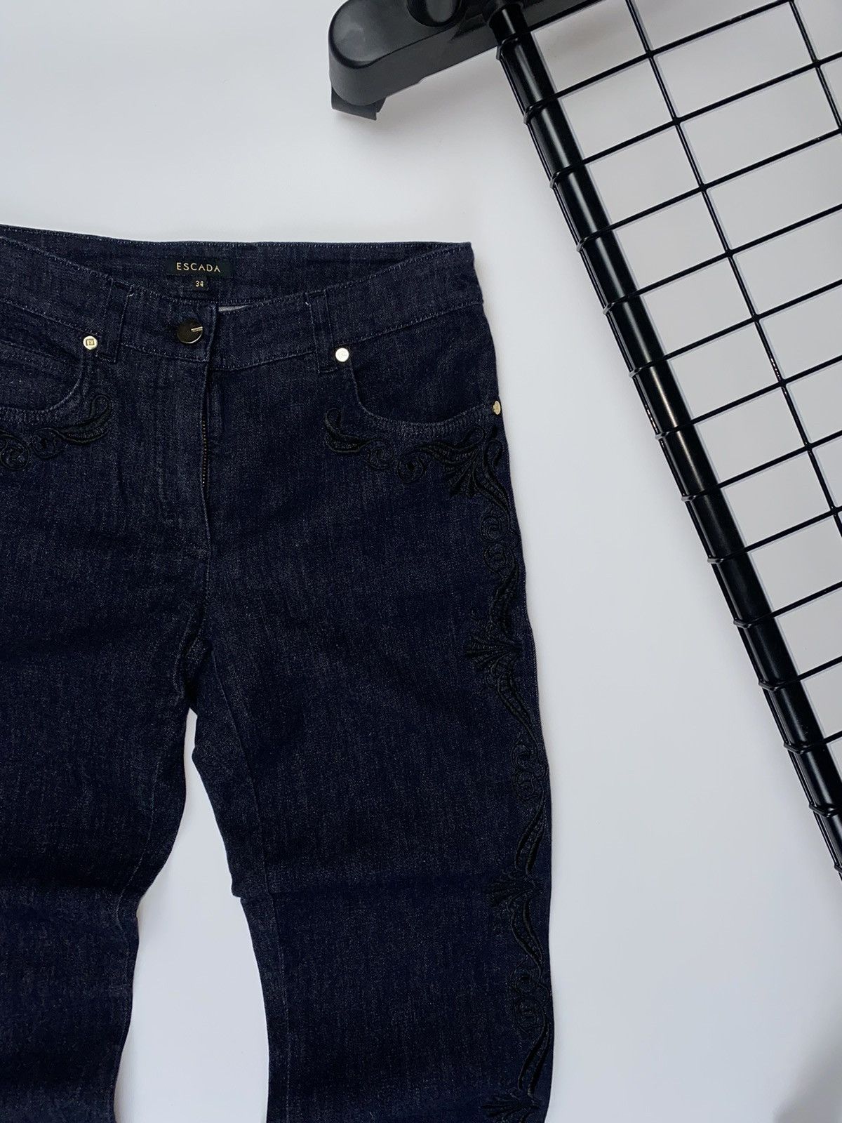 Escada 🚨 Escada jeans pants woman Size 34" / US 12 / IT 48 - 6 Thumbnail