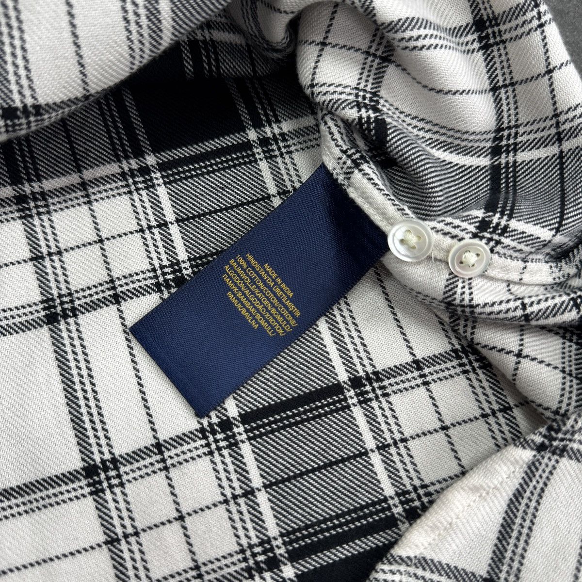 Polo Ralph Lauren Polo Ralph Lauren Plaid Long Sleeve Logo Women Flannel Shirt Size S / US 4 / IT 40 - 12 Thumbnail