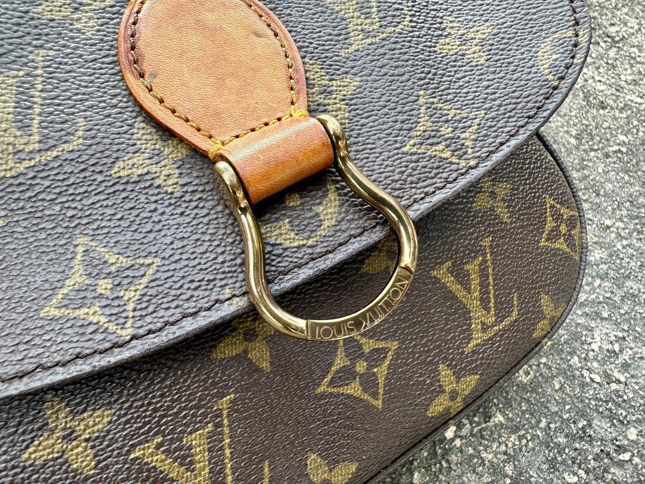 Louis Vuitton Authentic Louis Vuitton Monogram Saint Cloud PM Shoulder Bag Size ONE SIZE - 8 Thumbnail