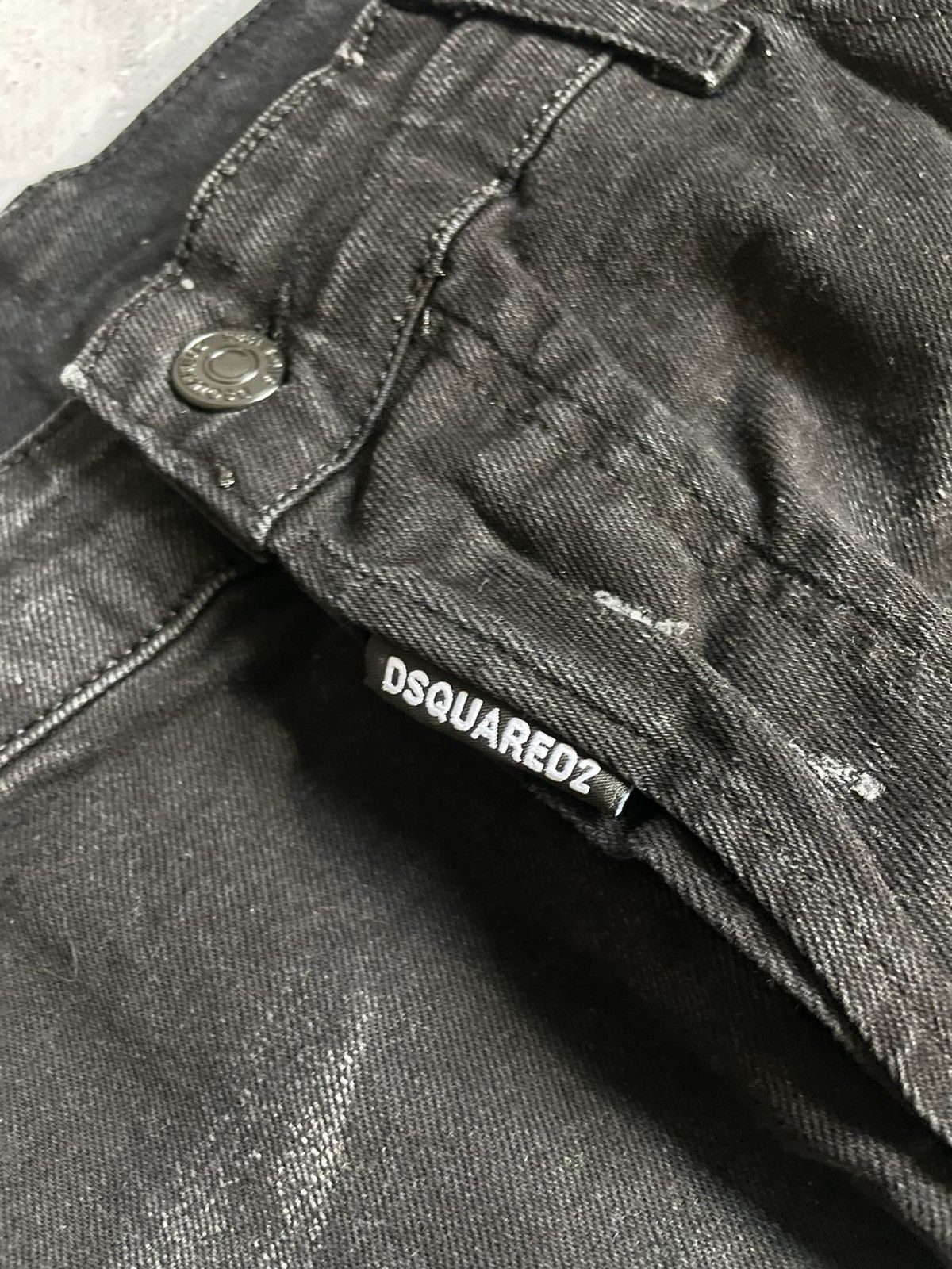 Dsquared2 Dsquared2 Distressed Denim Painted Pants Size US 36 / EU 52 - 6 Thumbnail