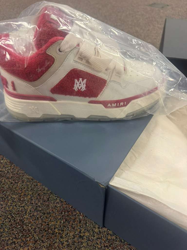 Amiri o1rshd1 Q:2 / Varsity MA-1 Sneakers in Red 40 Size US 7 / EU 40 - 22 Thumbnail
