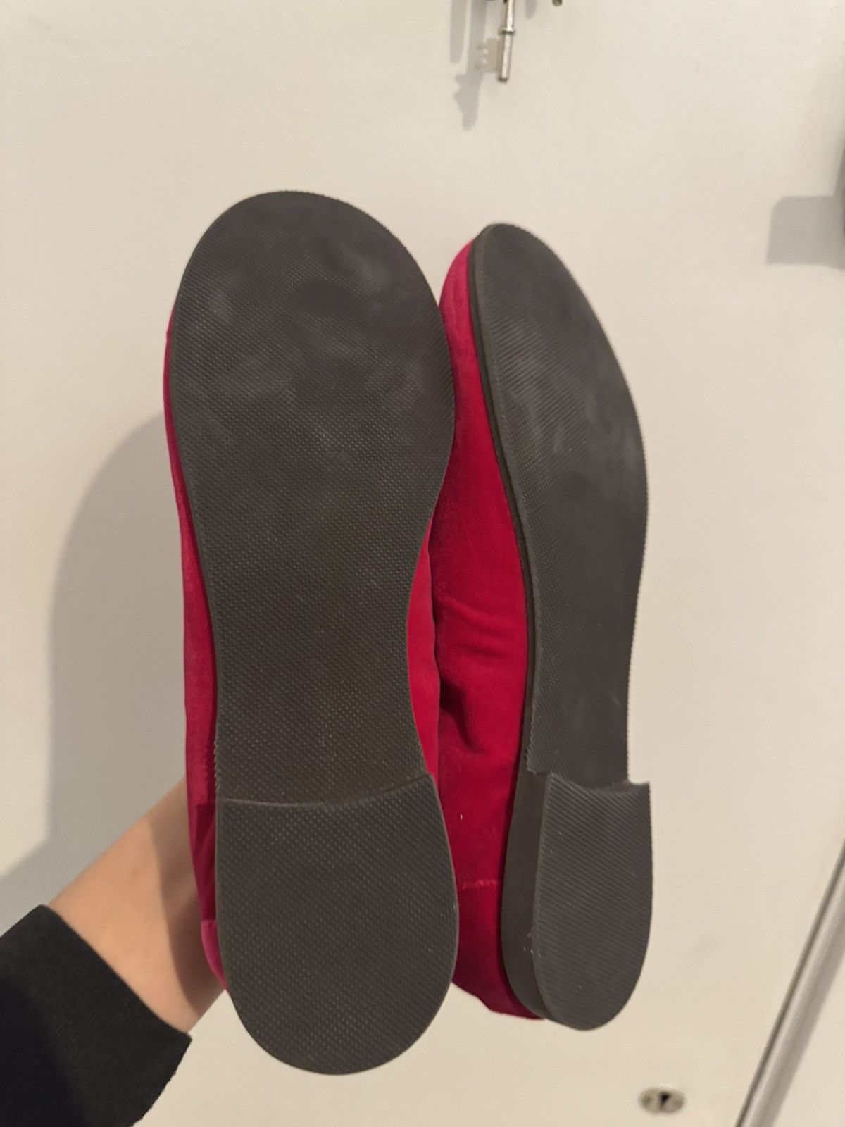 Daniela Gregis Daniela Gregis Italian Handmade Velvet Mary Jane Shoes Size US 6 / IT 36 - 3 Thumbnail