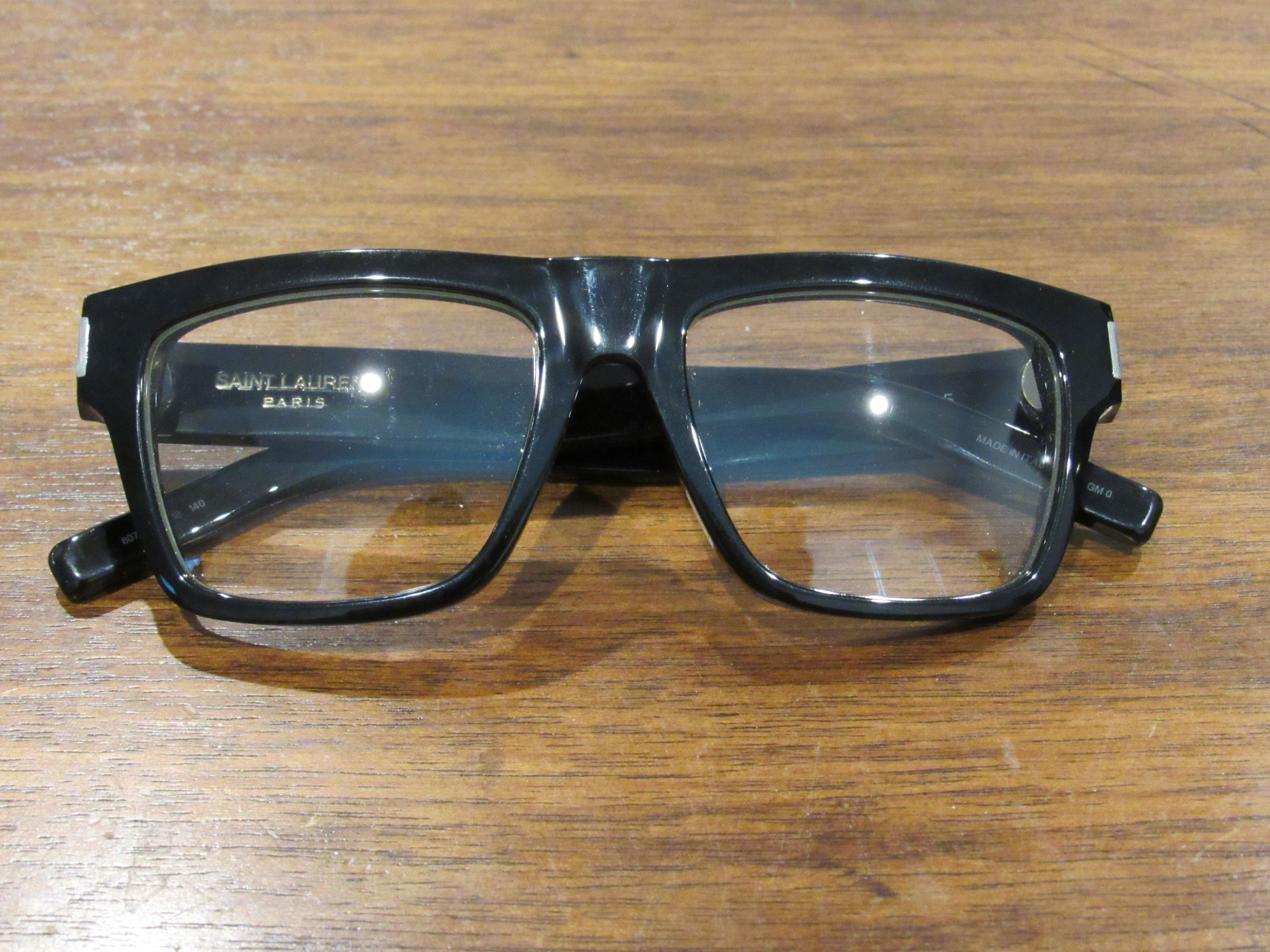 image of Hedi Slimane x Saint Laurent Paris New Saint Laurent Paris Black Bold 5 Sunglasses / Frames in Noir