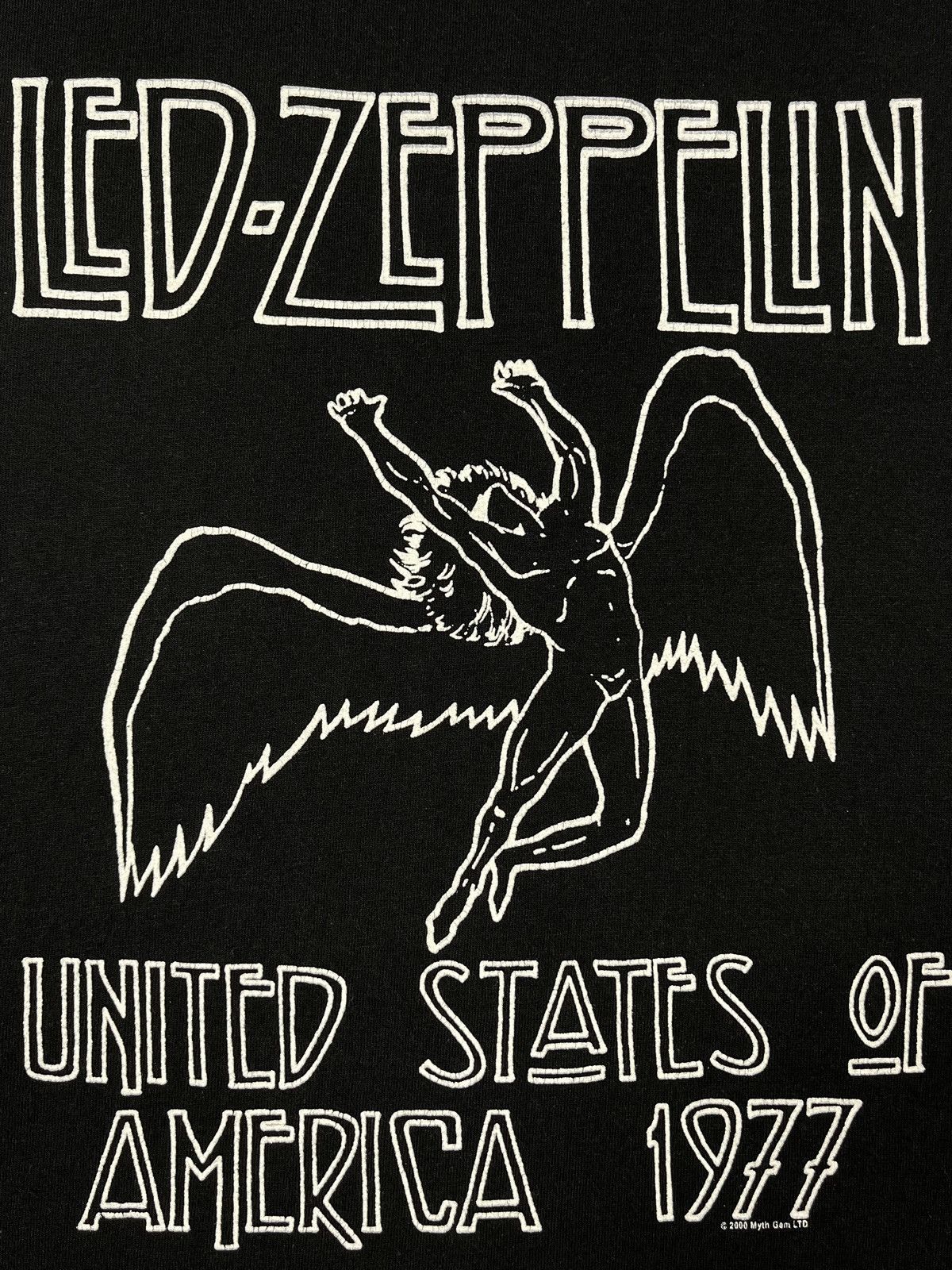 Band Tees Vintage Led Zeppelin USA tour y2k rock band tee 2000 Size US S / EU 44-46 / 1 - 7 Thumbnail