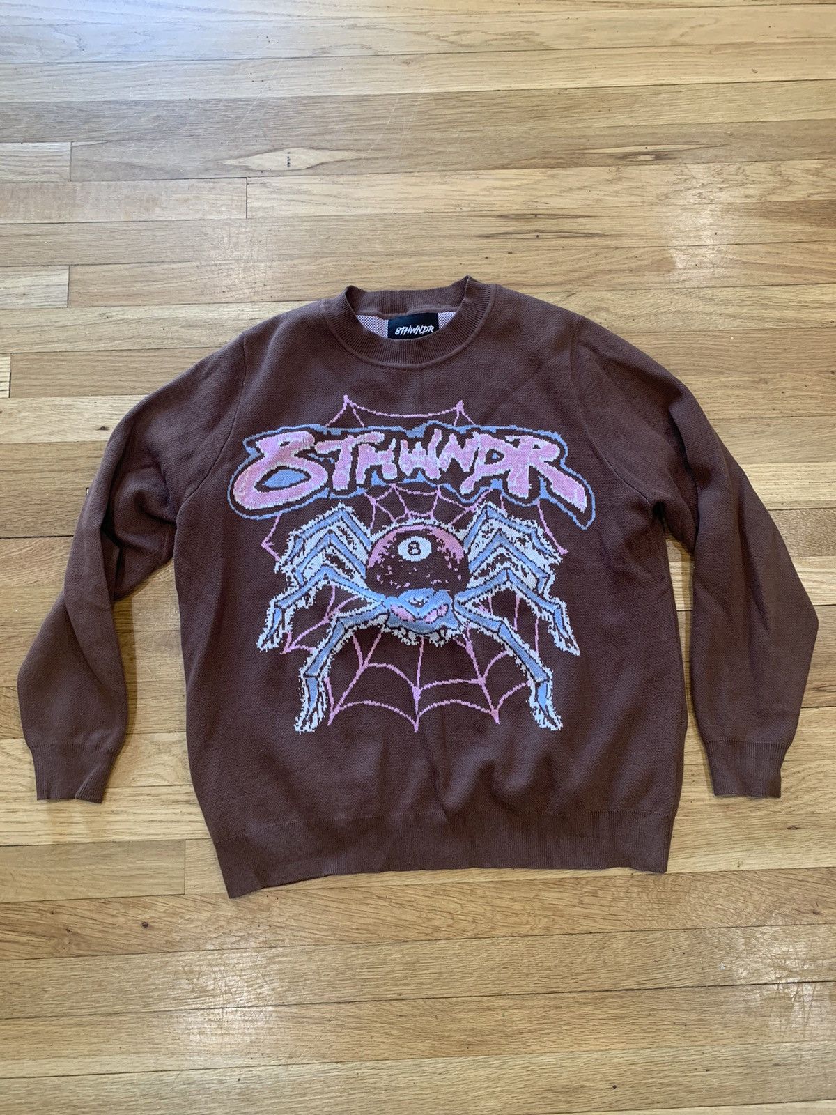 8THWNDR 8thWNDR Spider Knit Sweater Size US L / EU 52-54 / 3 - 1 Thumbnail