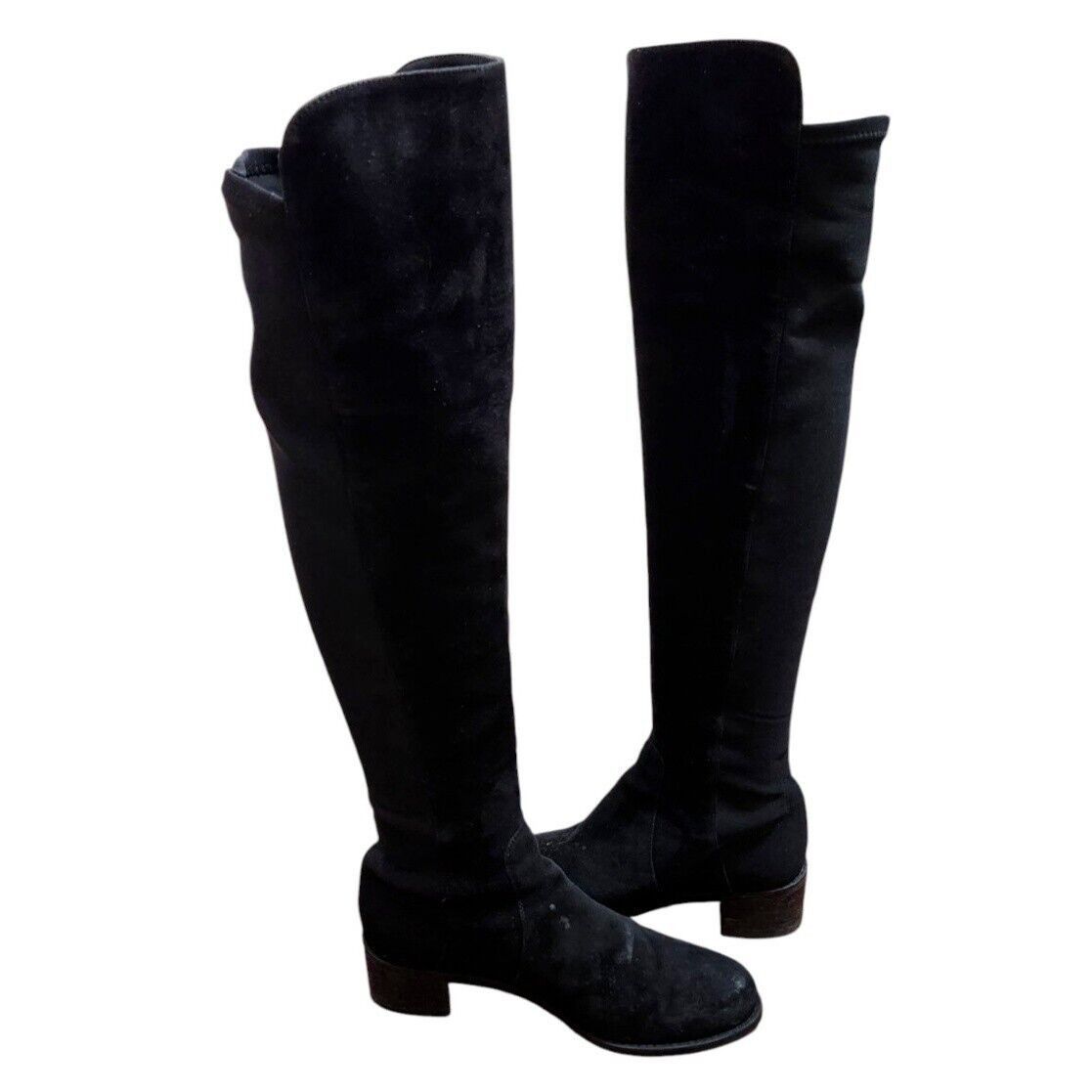 Stuart Weitzman STUART WEITZMAN Reserve Boot OVER THE KNEE SUEDE BOOT Size US 6 / IT 36 - 8 Thumbnail