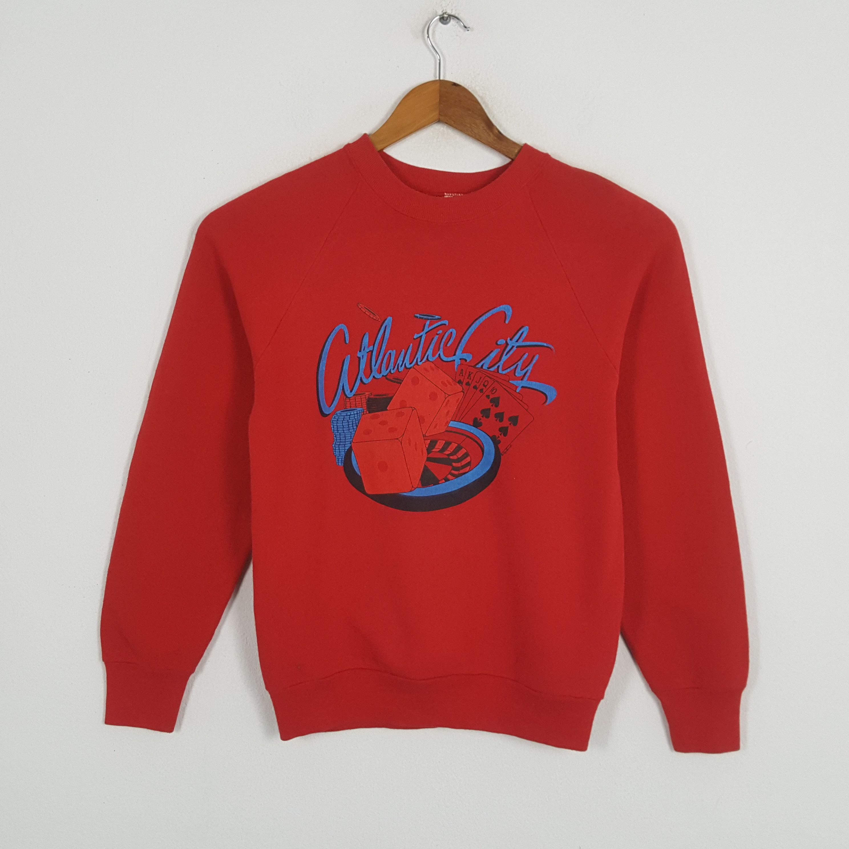 MLB × Vintage Vintage ATLANTA CITY American State Promotion Sweatshirst Size US S / EU 44-46 / 1 - 1 Thumbnail