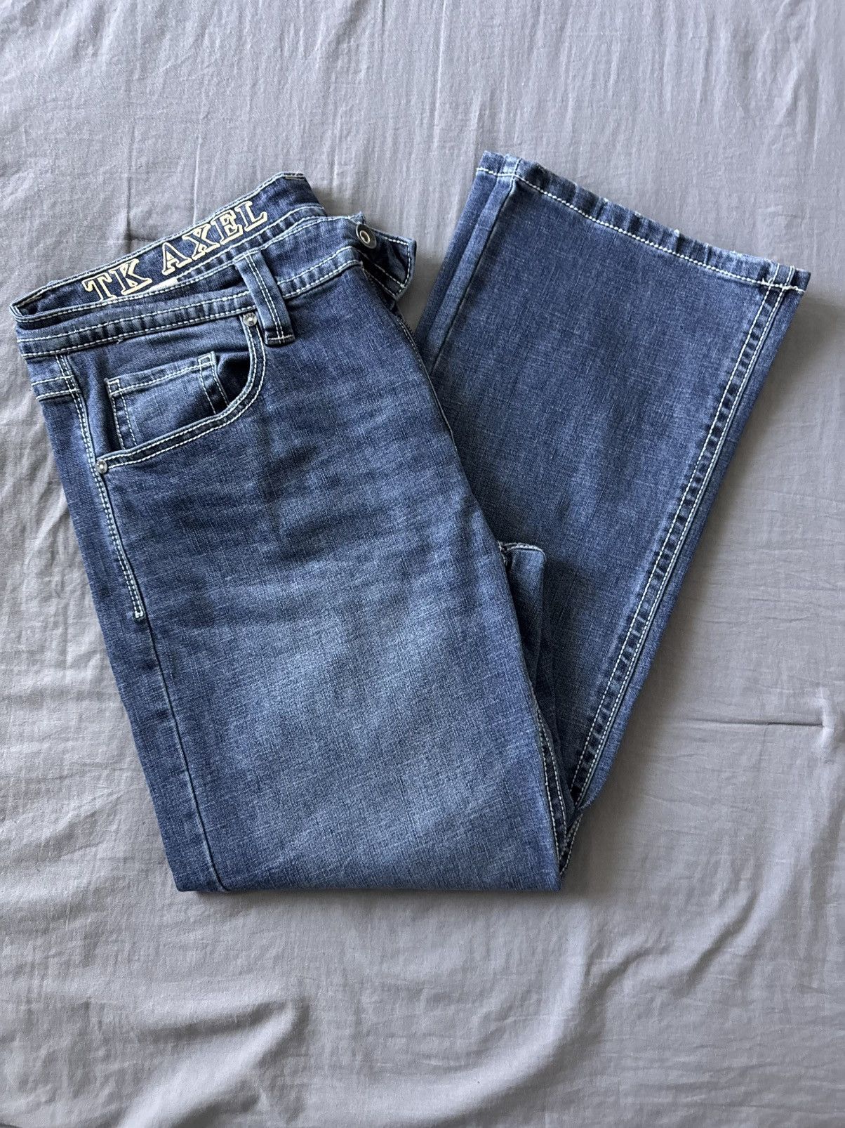 Jean × Other T.K Axel boot cut jeans Size US 34 / EU 50 - 1 Thumbnail