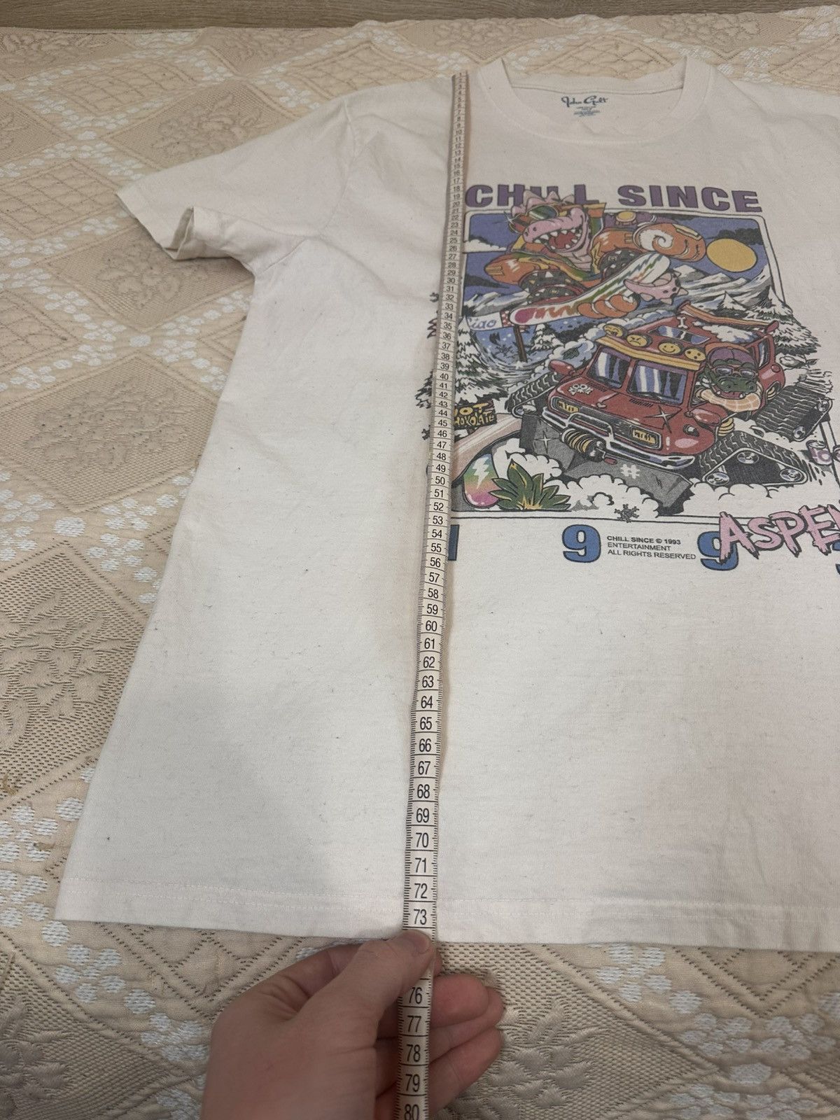 Vintage 🔥 Chill Since 1993 Aspen John Galt Vintage T Shirt Size US L / EU 52-54 / 3 - 8 Thumbnail