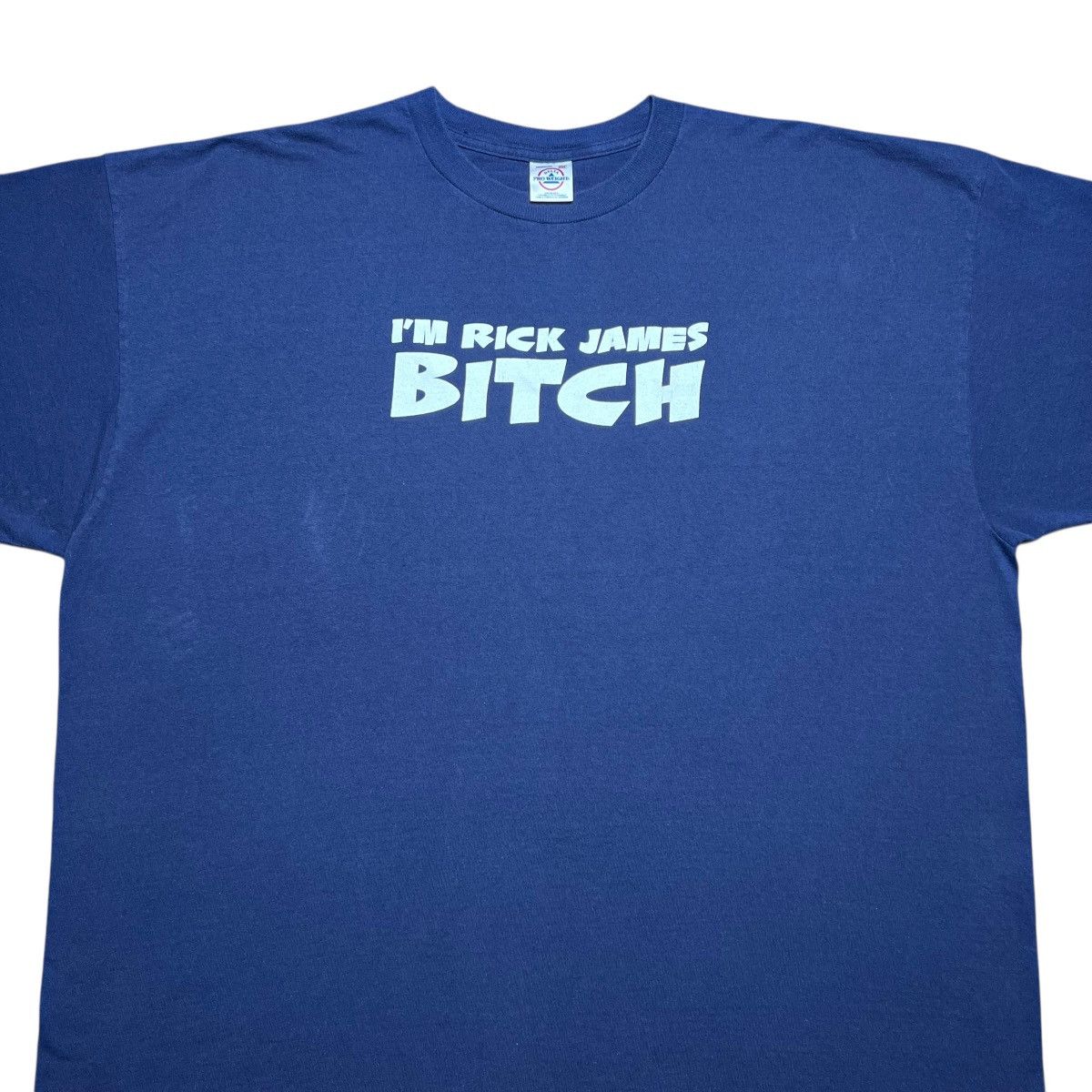 Delta Vtg 2000s I’m Rick James Bitch Spell Out Word Graphic Tee Size US XXL / EU 58 / 5 - 4 Thumbnail