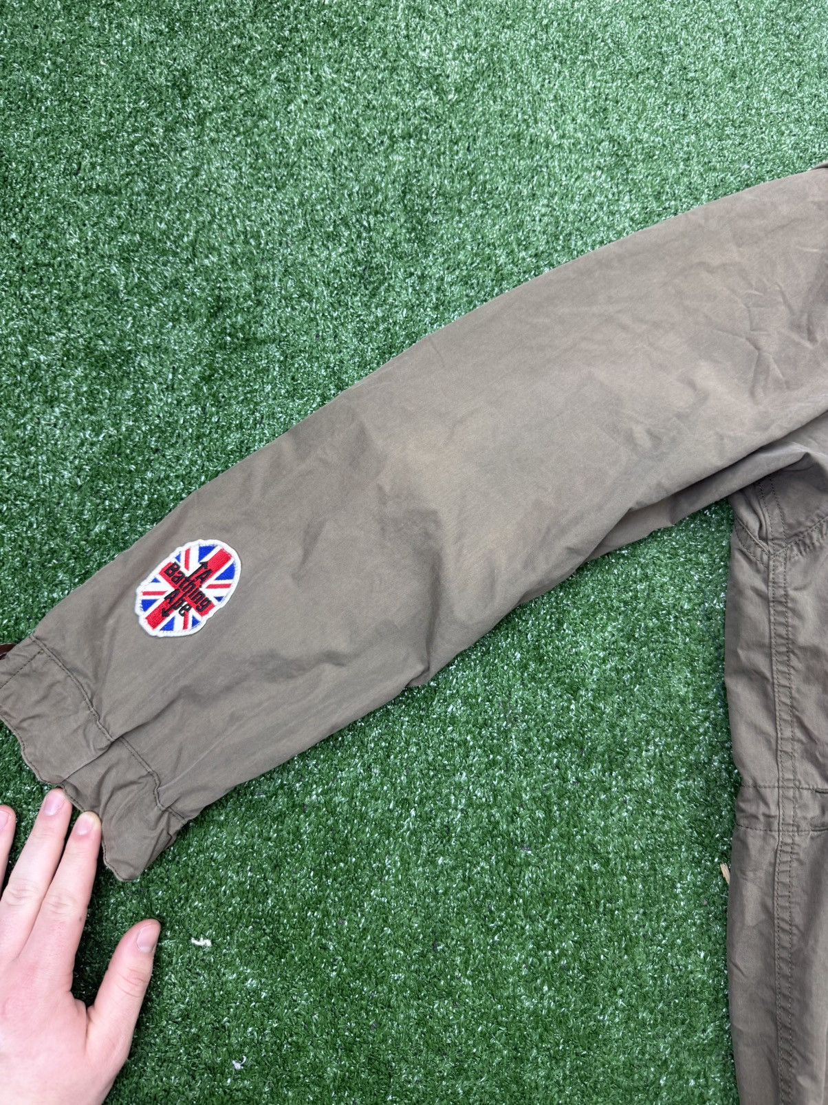 Bape RARE 2009 bape x the who UK flagM51 Fishtail Parka SZ M Size US M / EU 48-50 / 2 - 8 Thumbnail