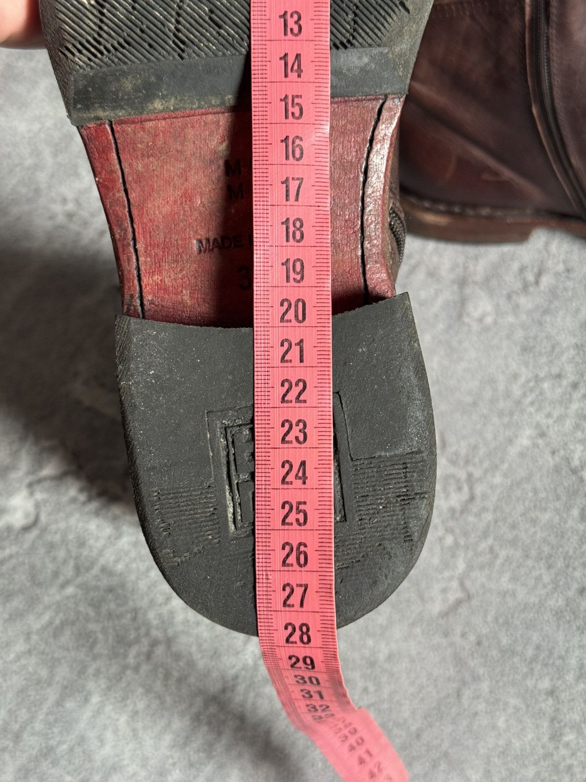 MoMA MOMA 37 brown leather Avantgarde shoes boots casual designer Size US 7 / IT 37 - 22 Thumbnail