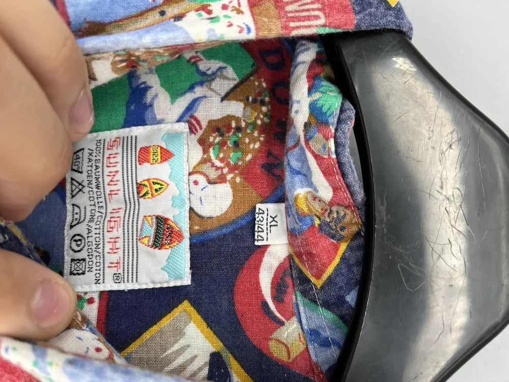 Vintage Vintage Crazy Hawaiian Shirt Beach Surfing Rare Size US XL / EU 56 / 4 - 10 Thumbnail