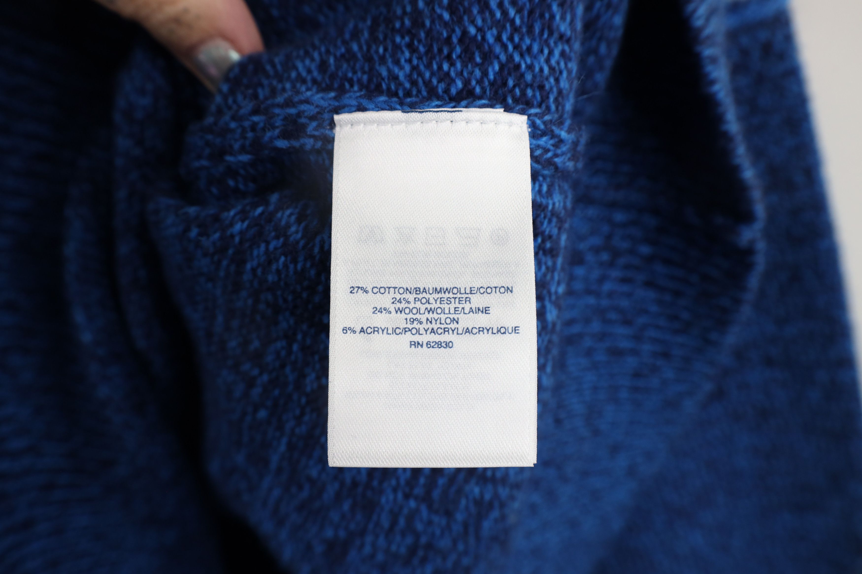 Lands' End × Vintage Vintage Lands End Fair Isle Snowflake Knit Crewneck Sweater Size US L / EU 52-54 / 3 - 7 Thumbnail
