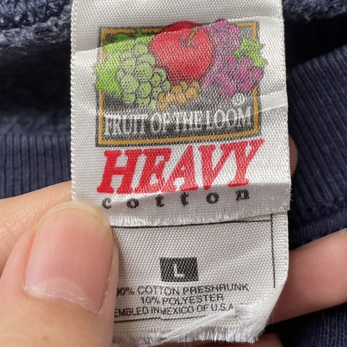 Fruit Of The Loom × Vintage Vintage Fruit of The Loom Principia College Sweatshirt 1990s Size US L / EU 52-54 / 3 - 9 Thumbnail