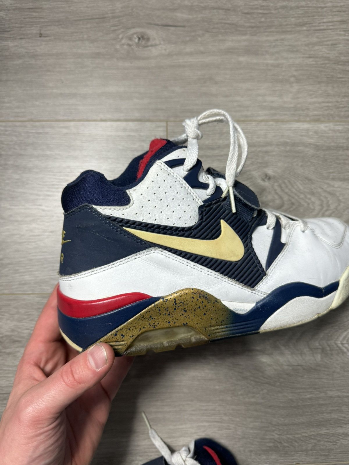 Nike × Vintage 2004 Nike Air Force 180 Olympic Dream Team Size US 10 / EU 43 - 3 Thumbnail