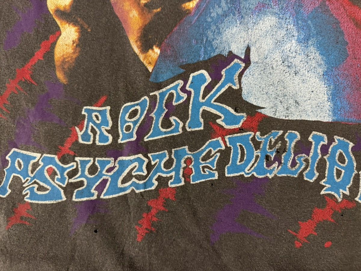 Other Vintage Jimi Hendrix Rock Psychedelic Tee Double Sided Rare Size US L / EU 52-54 / 3 - 11 Thumbnail