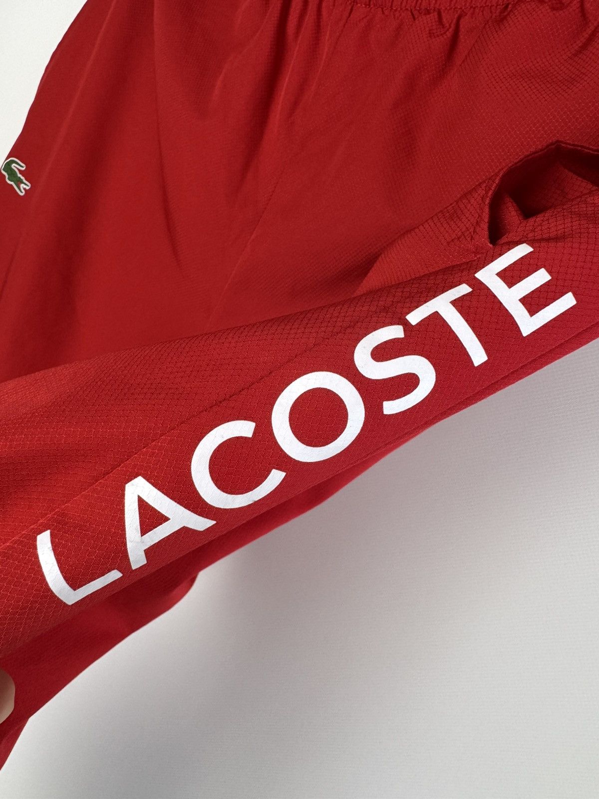 Other Lacoste Nylon Track Pants Red Size M Size US 32 / EU 48 - 4 Thumbnail