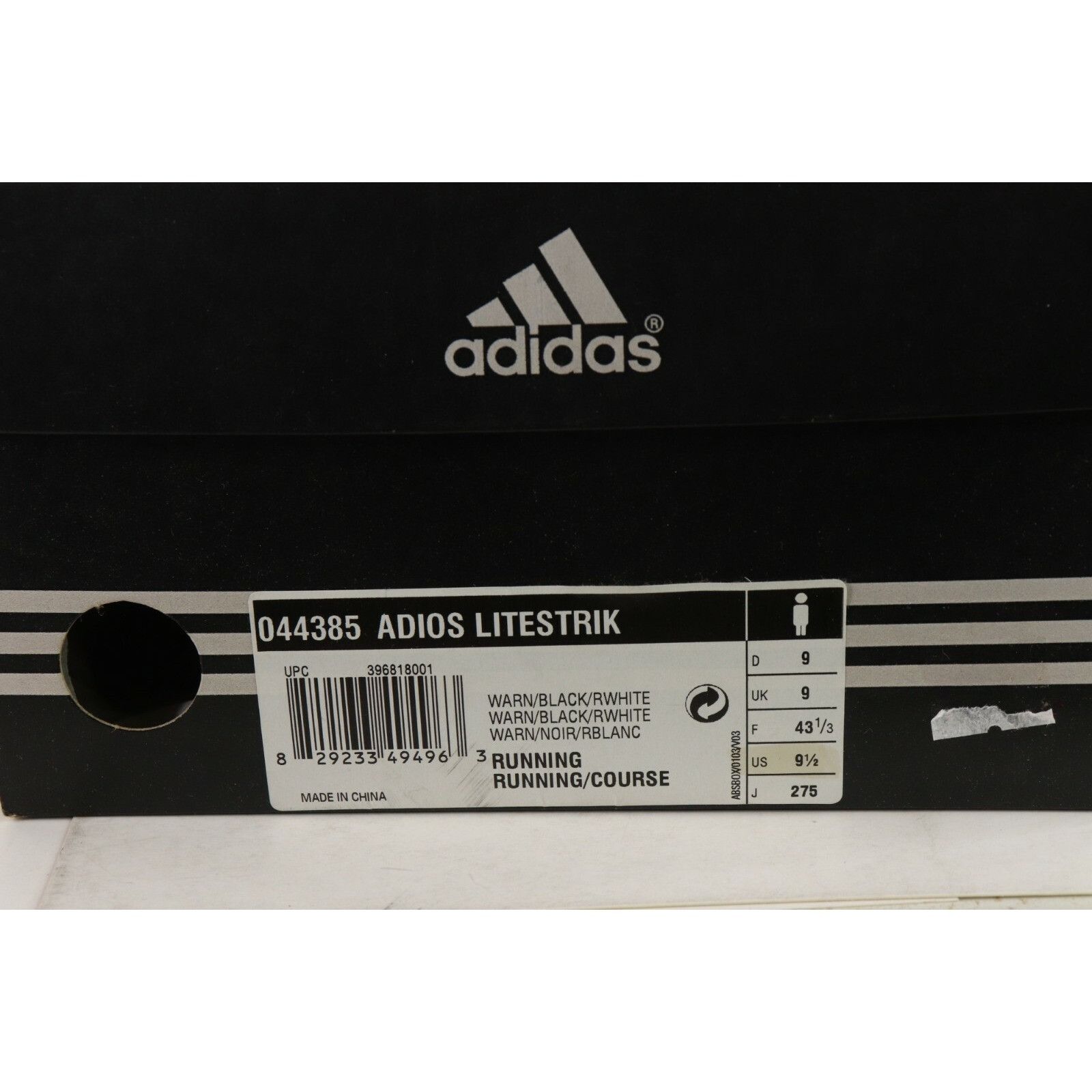 Adidas NOS Vintage Adidas Adios Litestrike Running Jogging Shoes Size US 9.5 / EU 42-43 - 10 Thumbnail