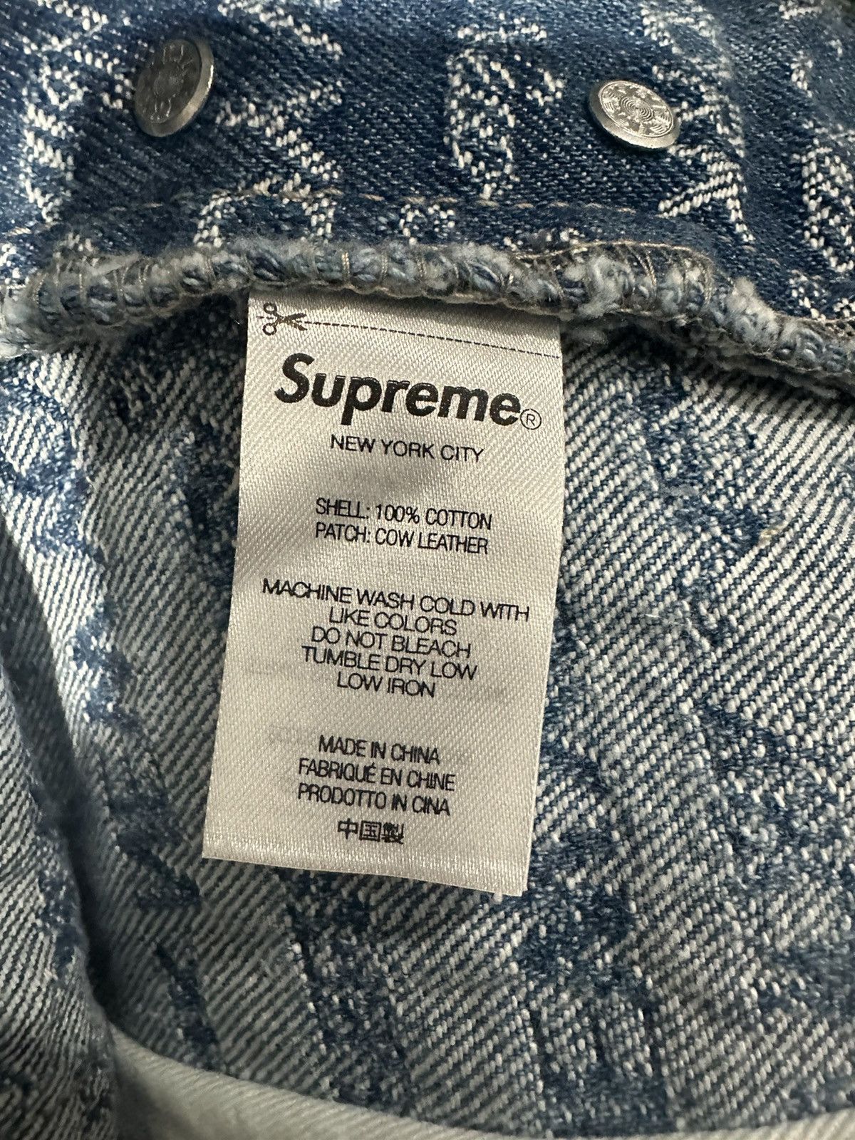 Supreme SUPREME MULTI TYPE JACQUARD REGULAR JEAN Size US 30 / EU 46 - 5 Thumbnail