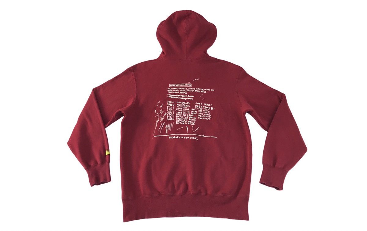 Jean-Michel Basquiat Vintage Sweatshirts Jeans Michel Basquiat Big Logo Hoodie Size US M / EU 48-50 / 2 - 2 Thumbnail