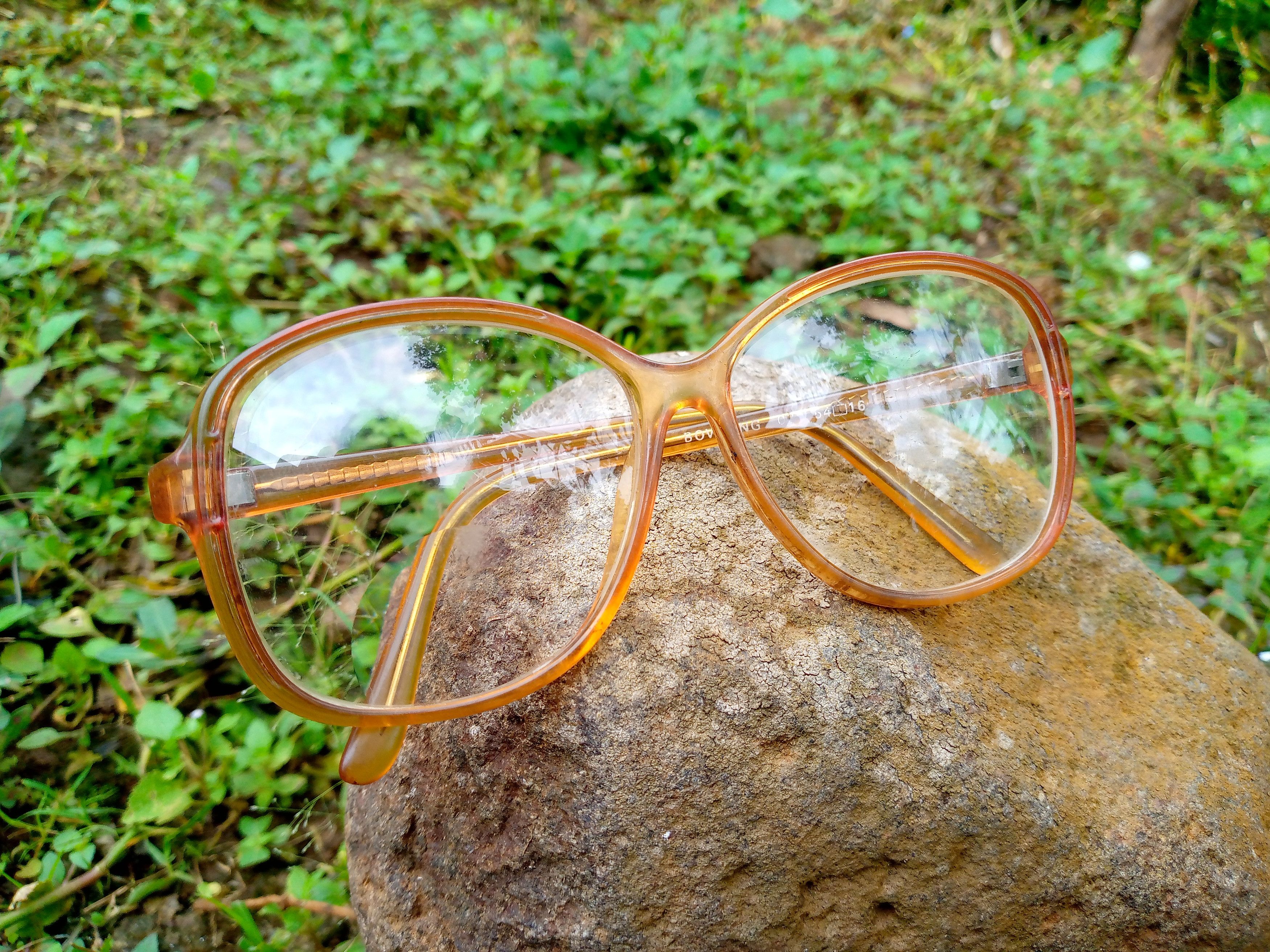 Vintage 70s Eyeglasses Bowling Size ONE SIZE - 1 Thumbnail