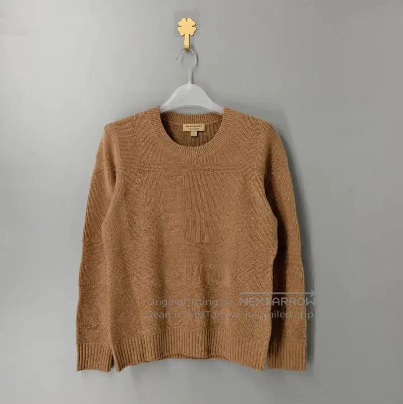 Burberry Burberry Khaki Knit Sweater for Women. Size S / US 4 / IT 40 - 1 Thumbnail