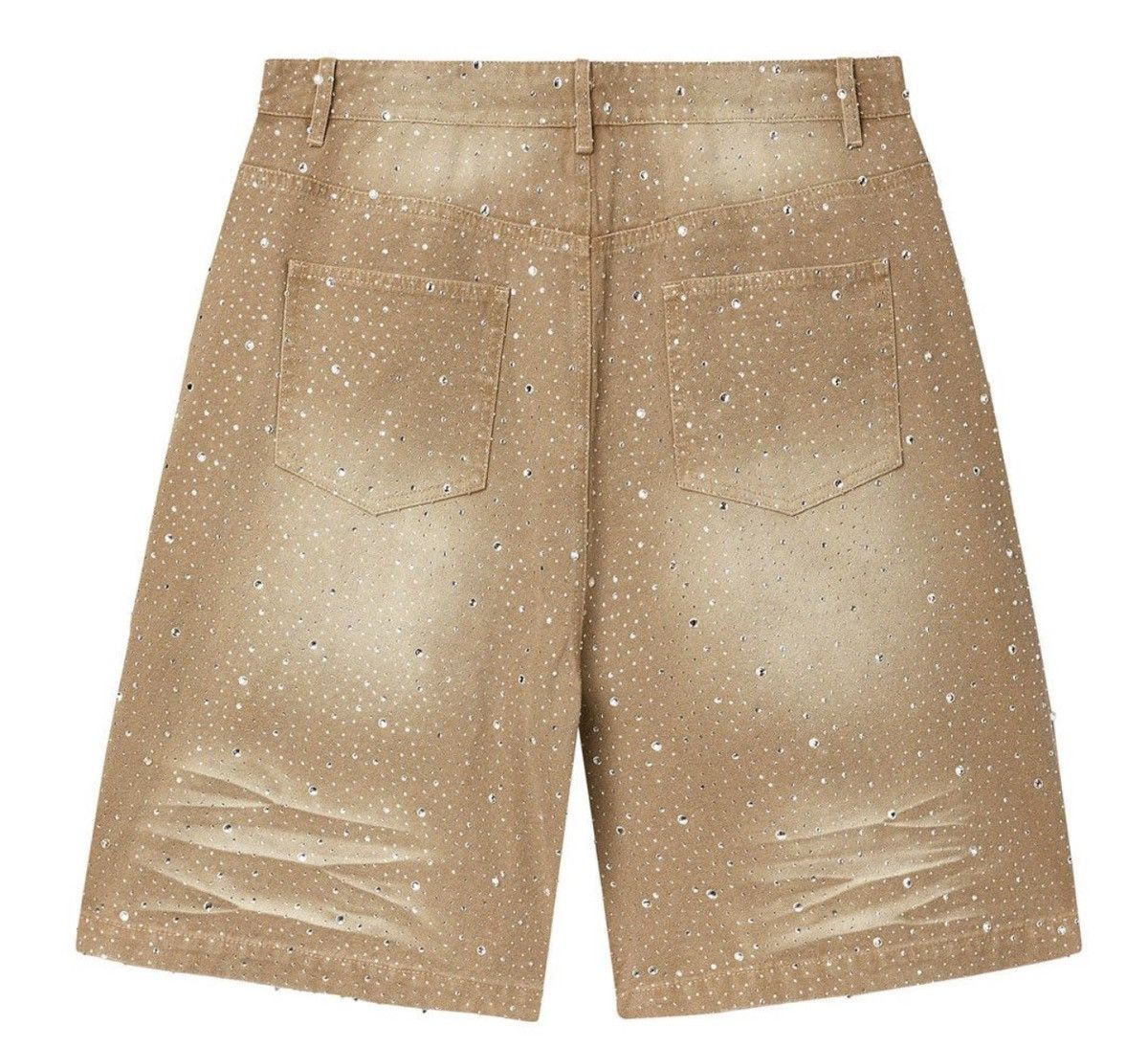 Vale Vale Forever Sand Storm Jorts 'Tan' Size US 36 / EU 52 - 2 Thumbnail