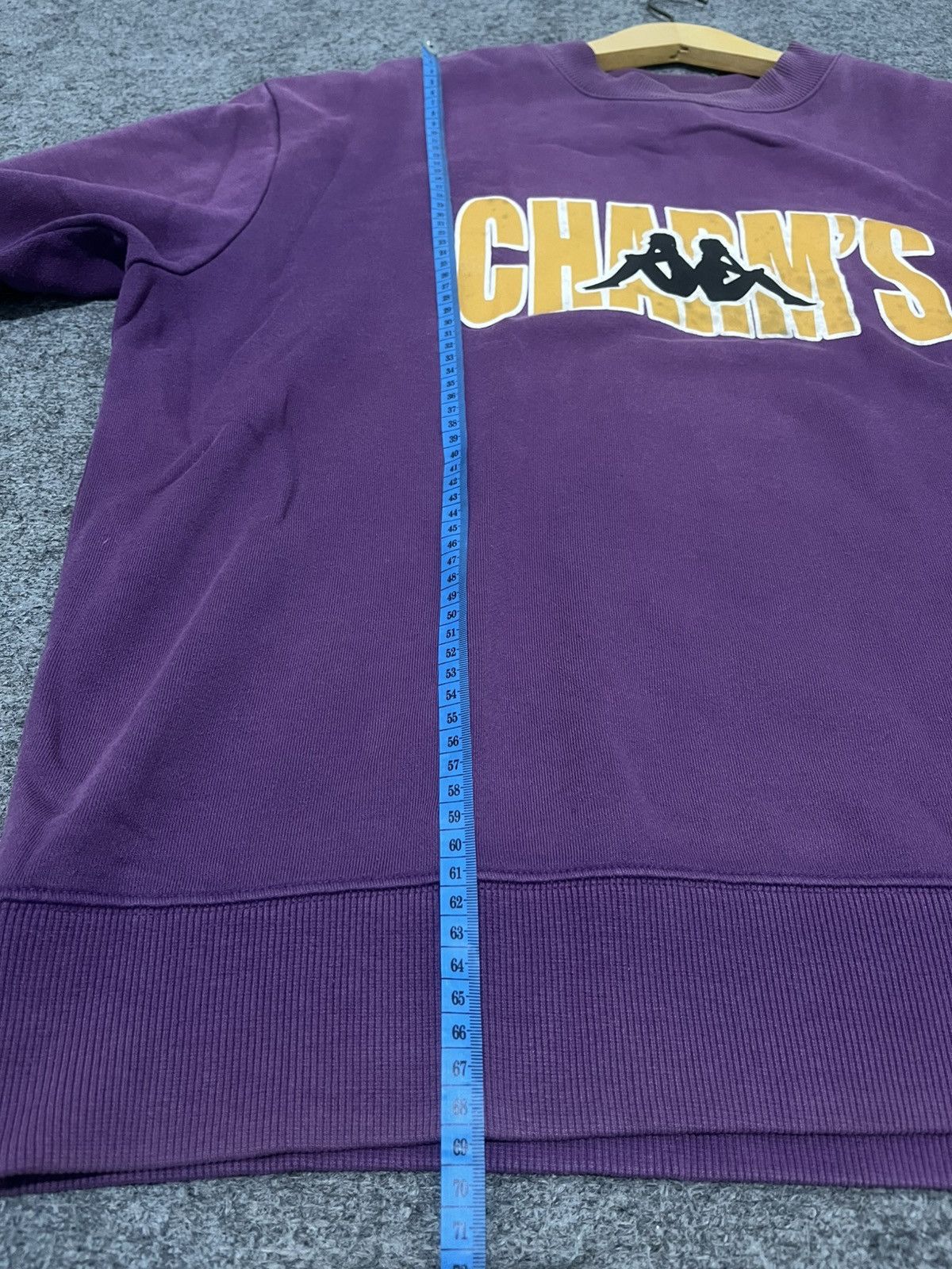 Kappa Kappa Charm"s" crewneck purple Size US XL / EU 56 / 4 - 4 Thumbnail