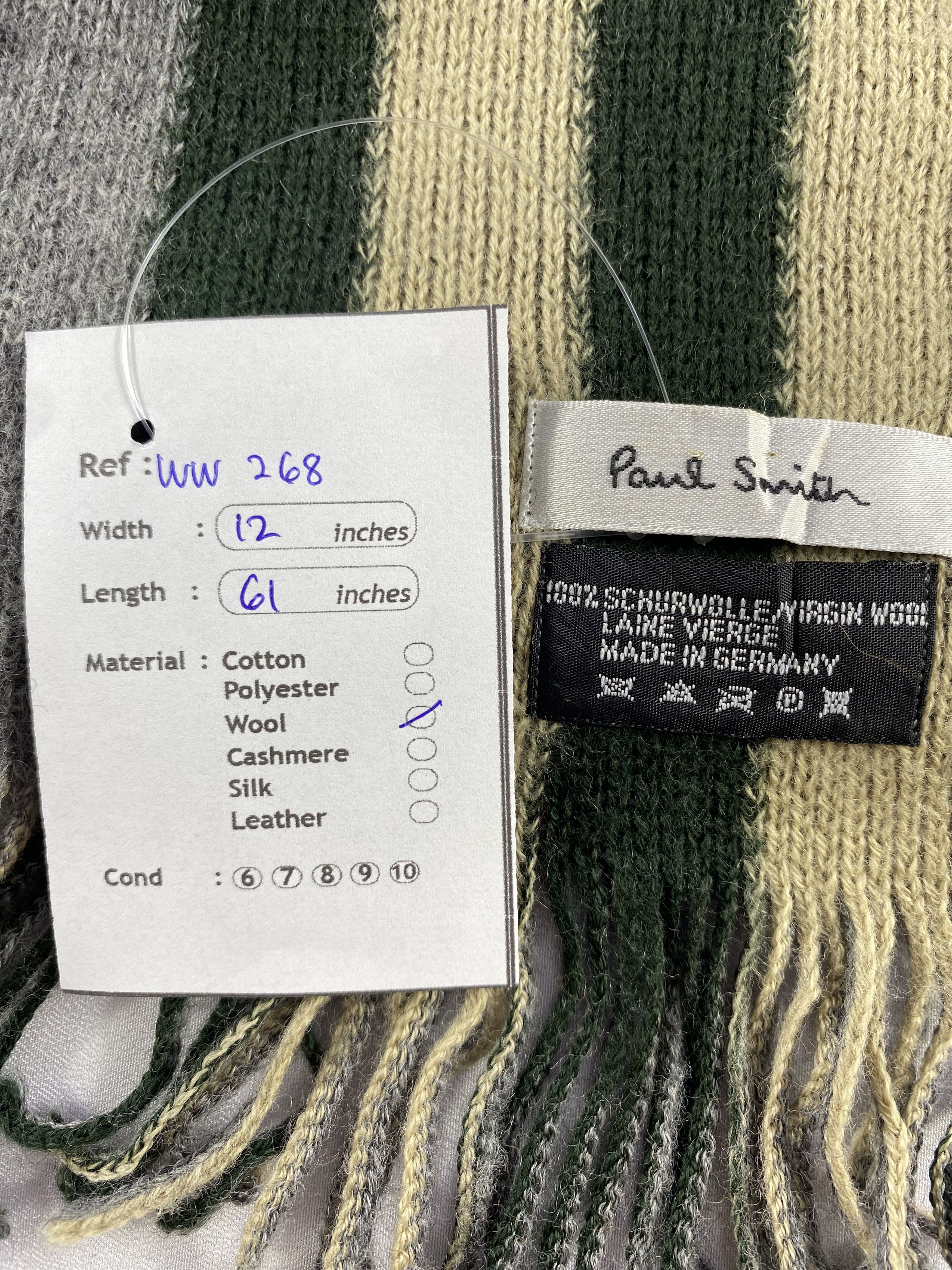 Paul Smith Paul Smith Scarf / Muffler / Neckwear - WW268 Size ONE SIZE - 6 Thumbnail