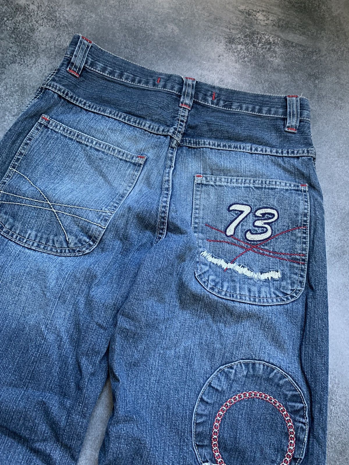 Hysteric Glamour Vintage Rick Owens Junya Watanabe Style Distressed Jeans Size US 30 / EU 46 - 10 Thumbnail