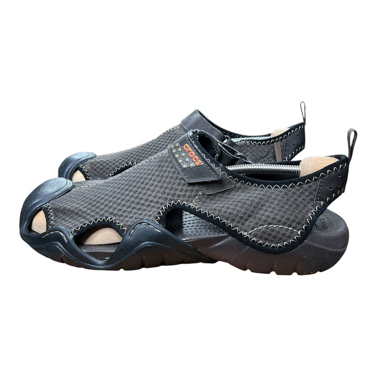 Crocs Crocs Swiftwater Gorpcore Shoes Sandals Brown M13 29,8 cm Size US 13 / EU 46 - 3 Thumbnail