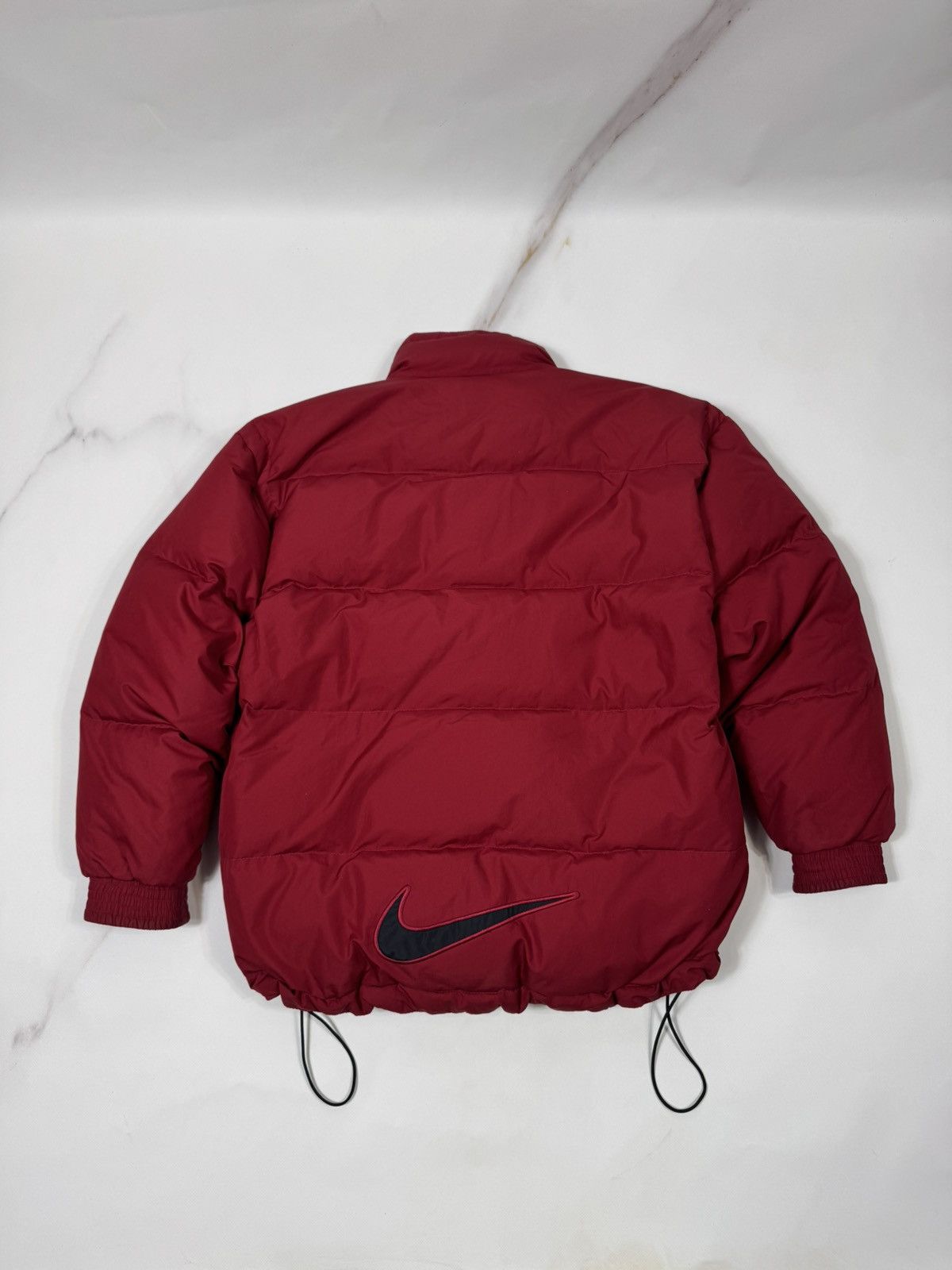 Nike Vintage 90s Nike Big Swoosh Puffer Down Jacket Size US S / EU 44-46 / 1 - 22 Thumbnail