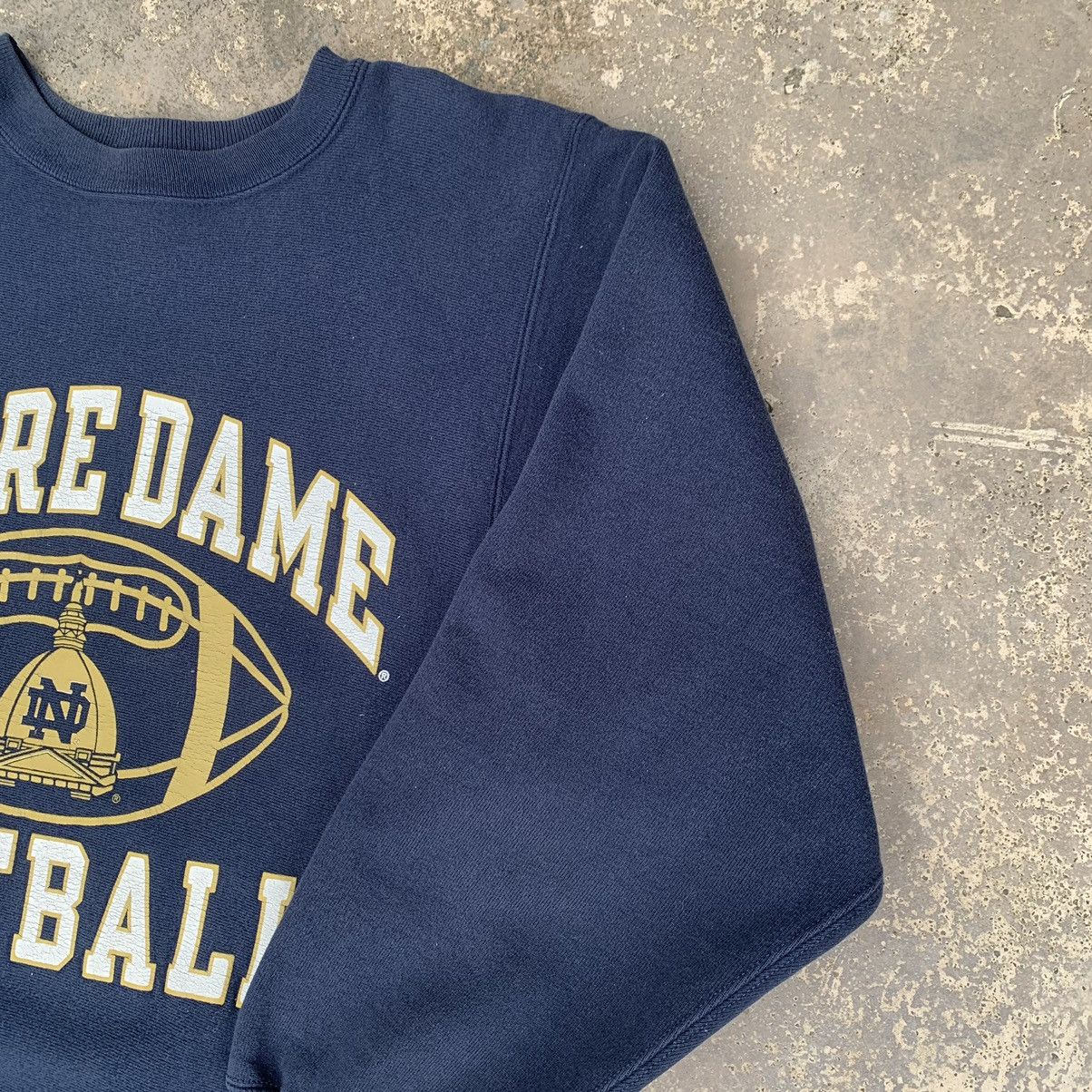 Champion Vintage 90s Champion Reverse Weave Notre Dame Football Size US M / EU 48-50 / 2 - 6 Thumbnail