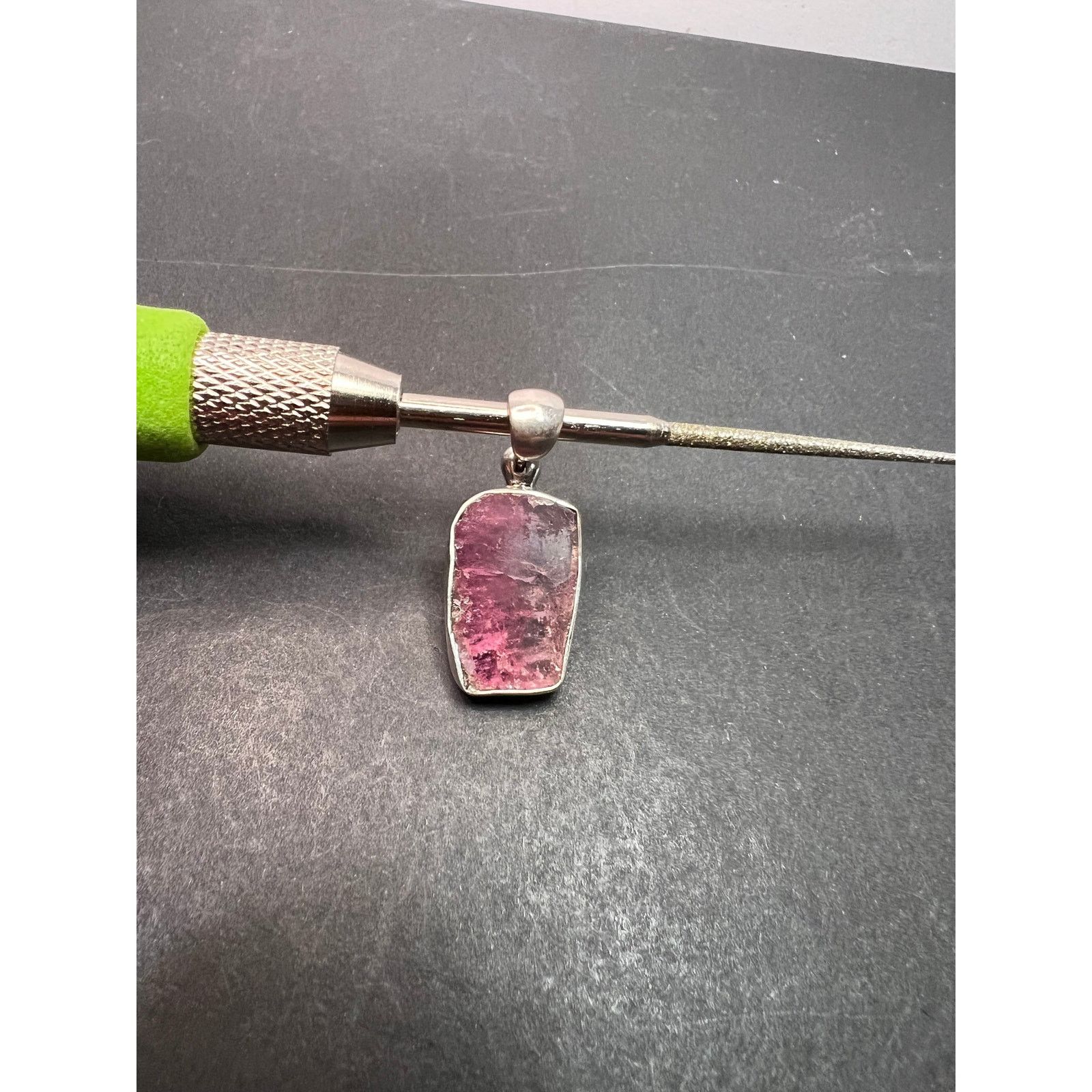 Other NEW Pink bi color tourmaline 925 pendant 2.32 grams Size ONE SIZE - 8 Thumbnail