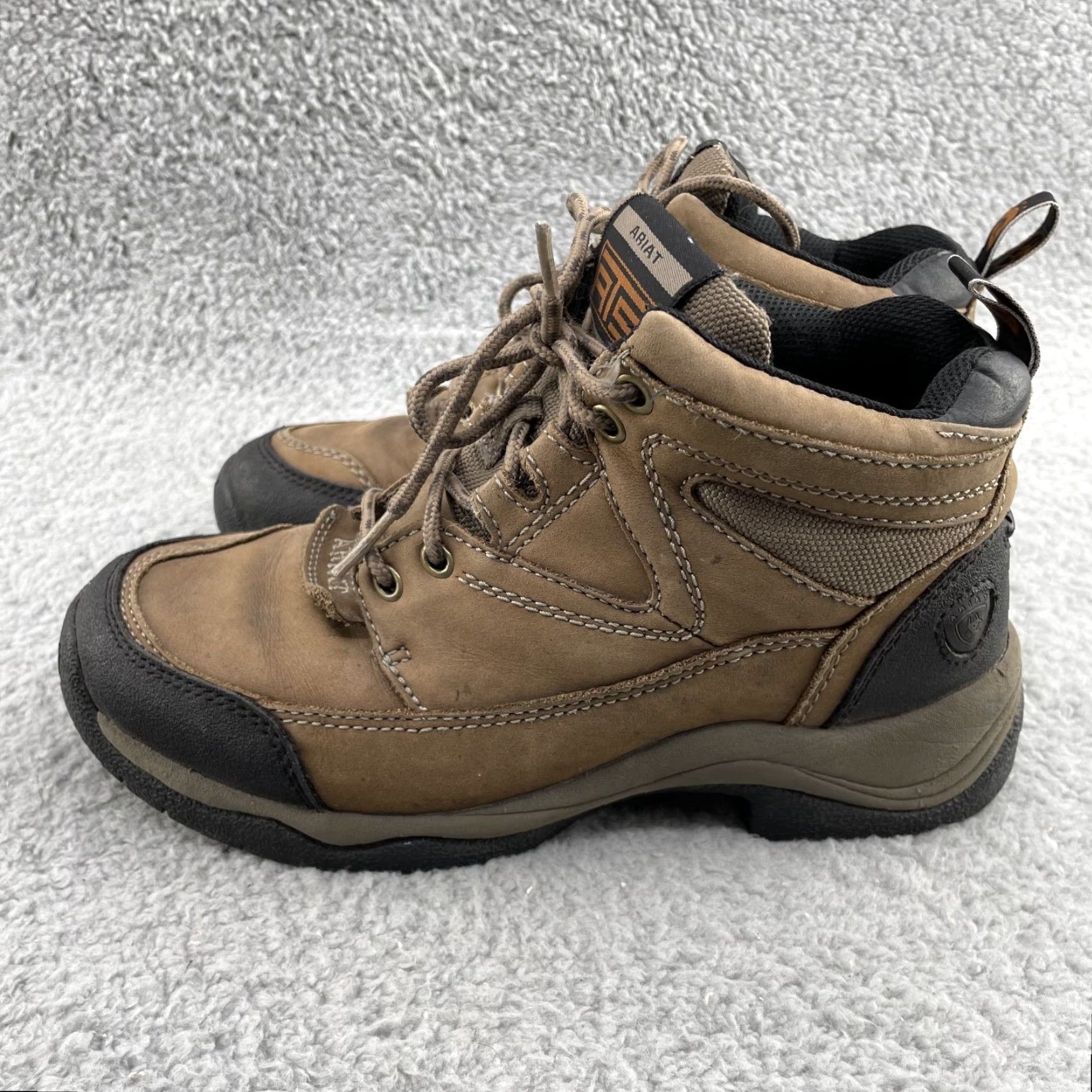 Ariat Ariat ATS Hiking Boots Men's 7 B Brown Trail Gore-Tex Outdoor Workwear Shoes Size US 7 / EU 40 - 4 Thumbnail