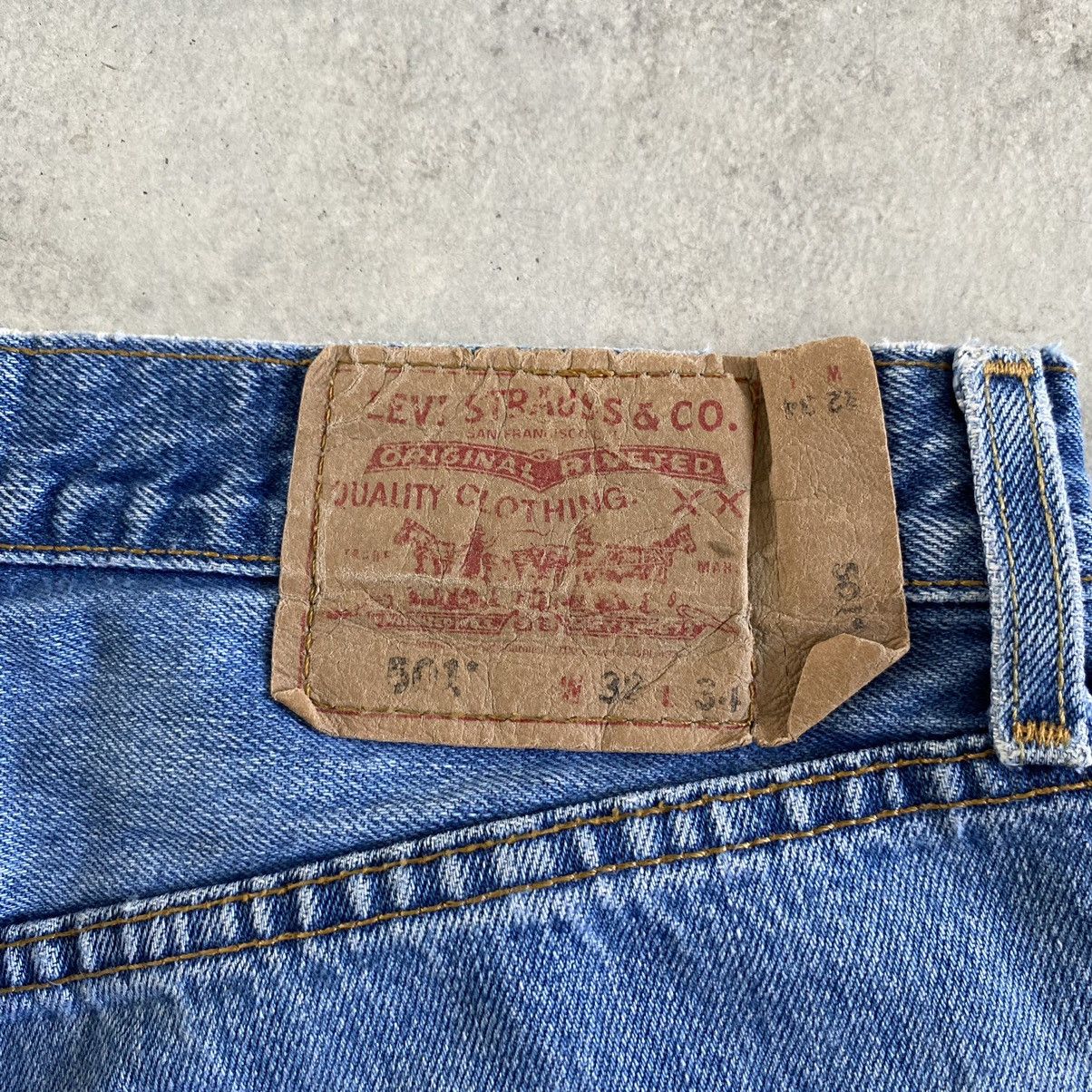 Levi's Vintage Levis 501 Stonewashed Powder Blue Denim Jeans Size US 30 / EU 46 - 21 Thumbnail