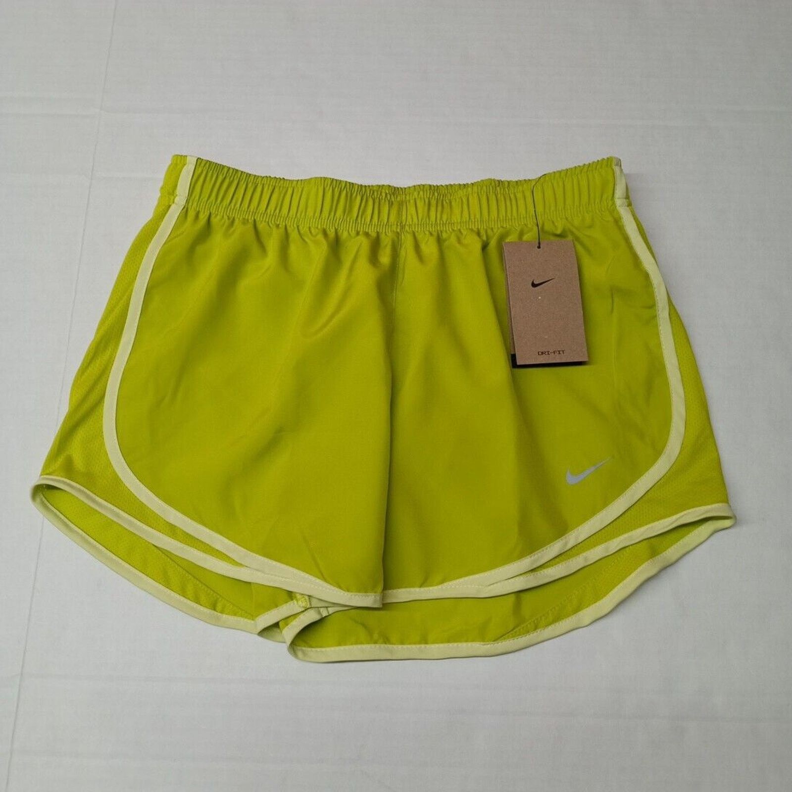 Nike Nike Women's Tempo Brief Lined Running Shorts Size M Green Size 28" / US 6 / IT 42 - 1 Thumbnail