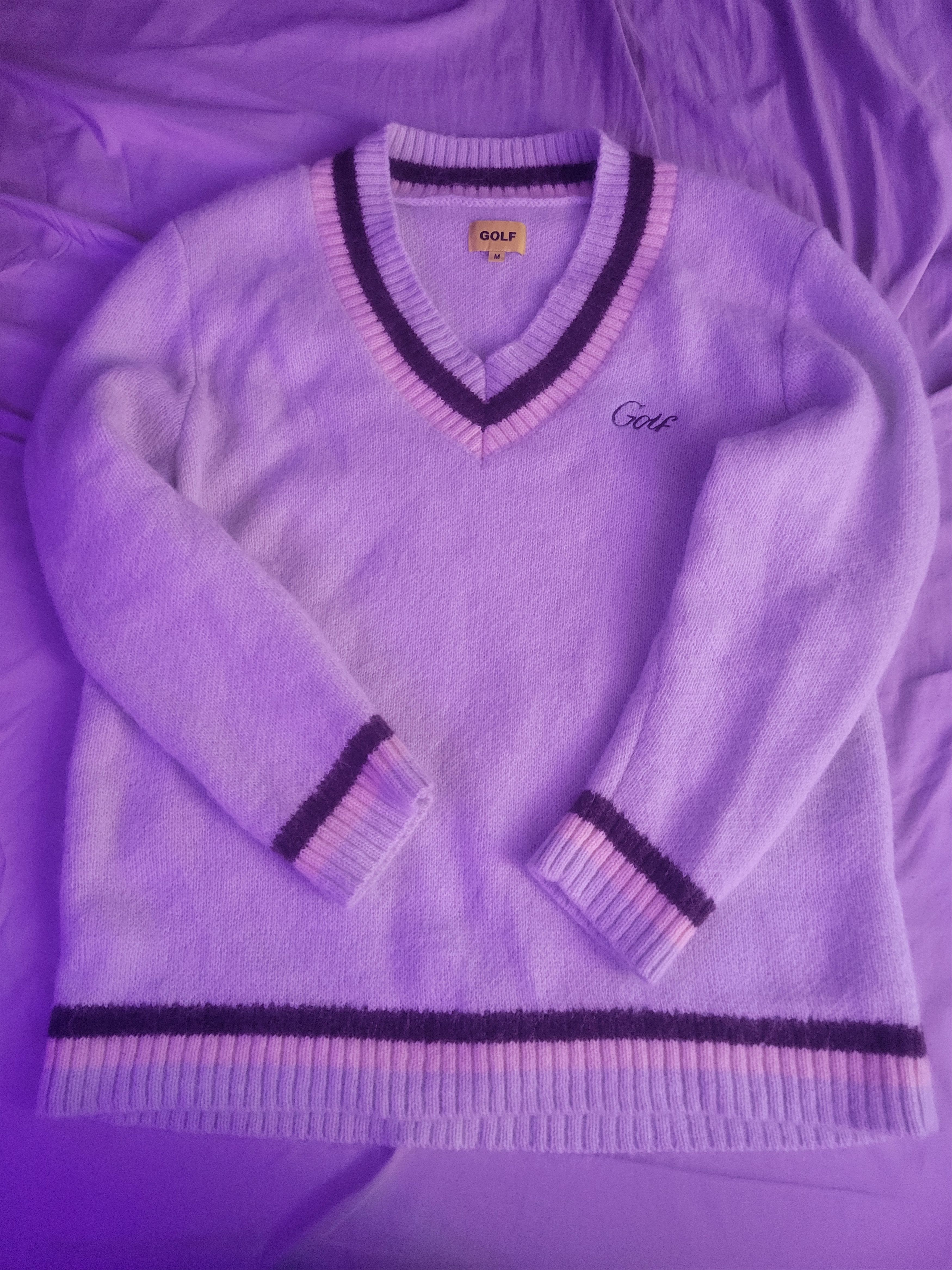 image of Golf Wang Mohair Cricket Sweater in Green, Men's (Size Medium)