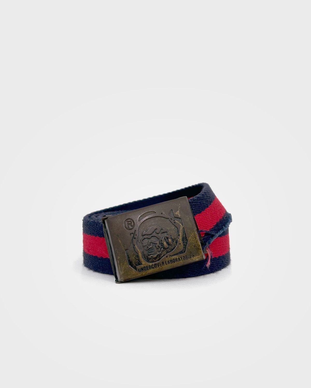 Undercover Undercover, SS02 Illusion of Haze Braided Skull Belt Size ONE SIZE - 1 Thumbnail