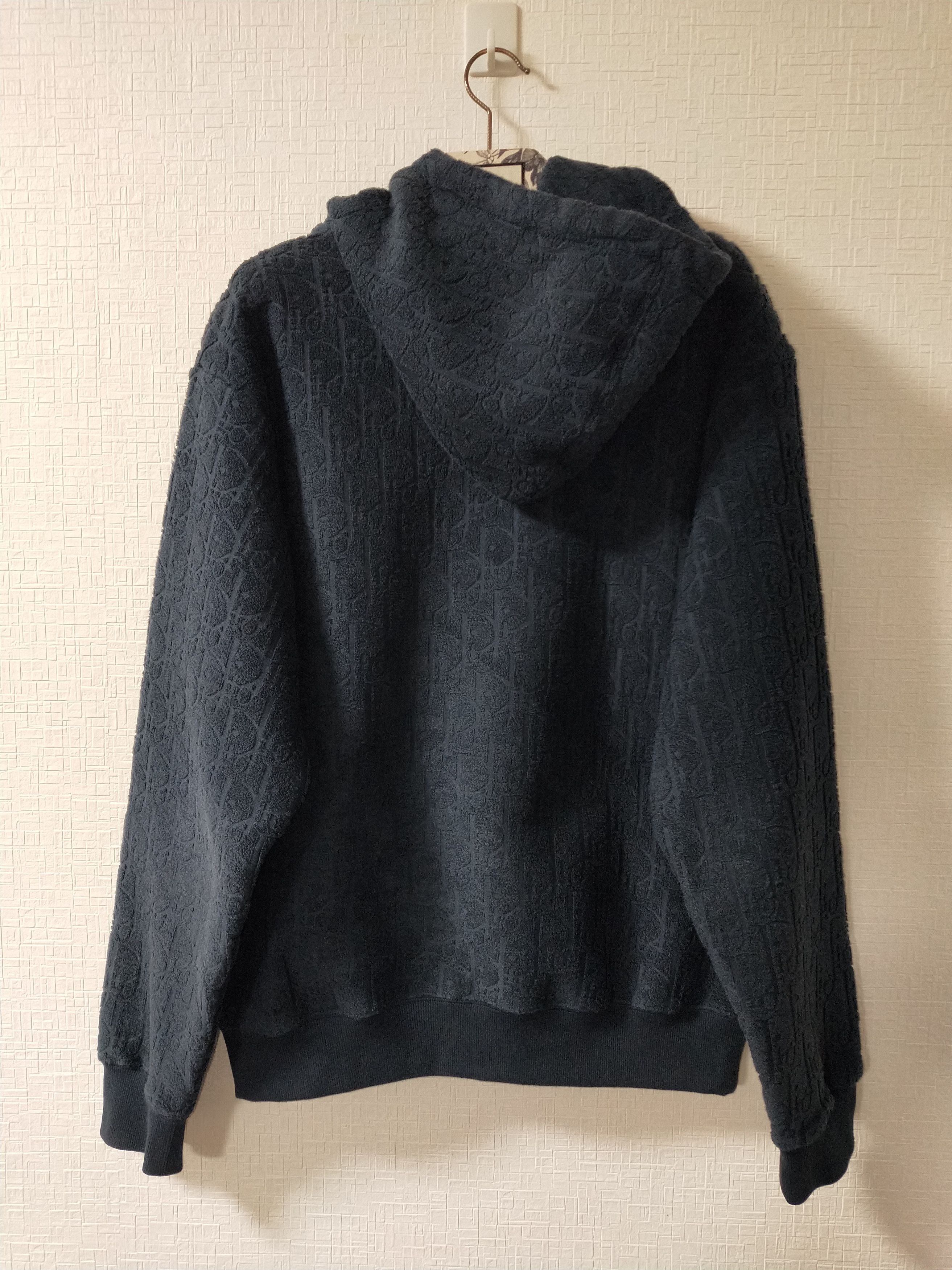 Dior Oblique Towel Hoodie Size US L / EU 52-54 / 3 - 2 Thumbnail