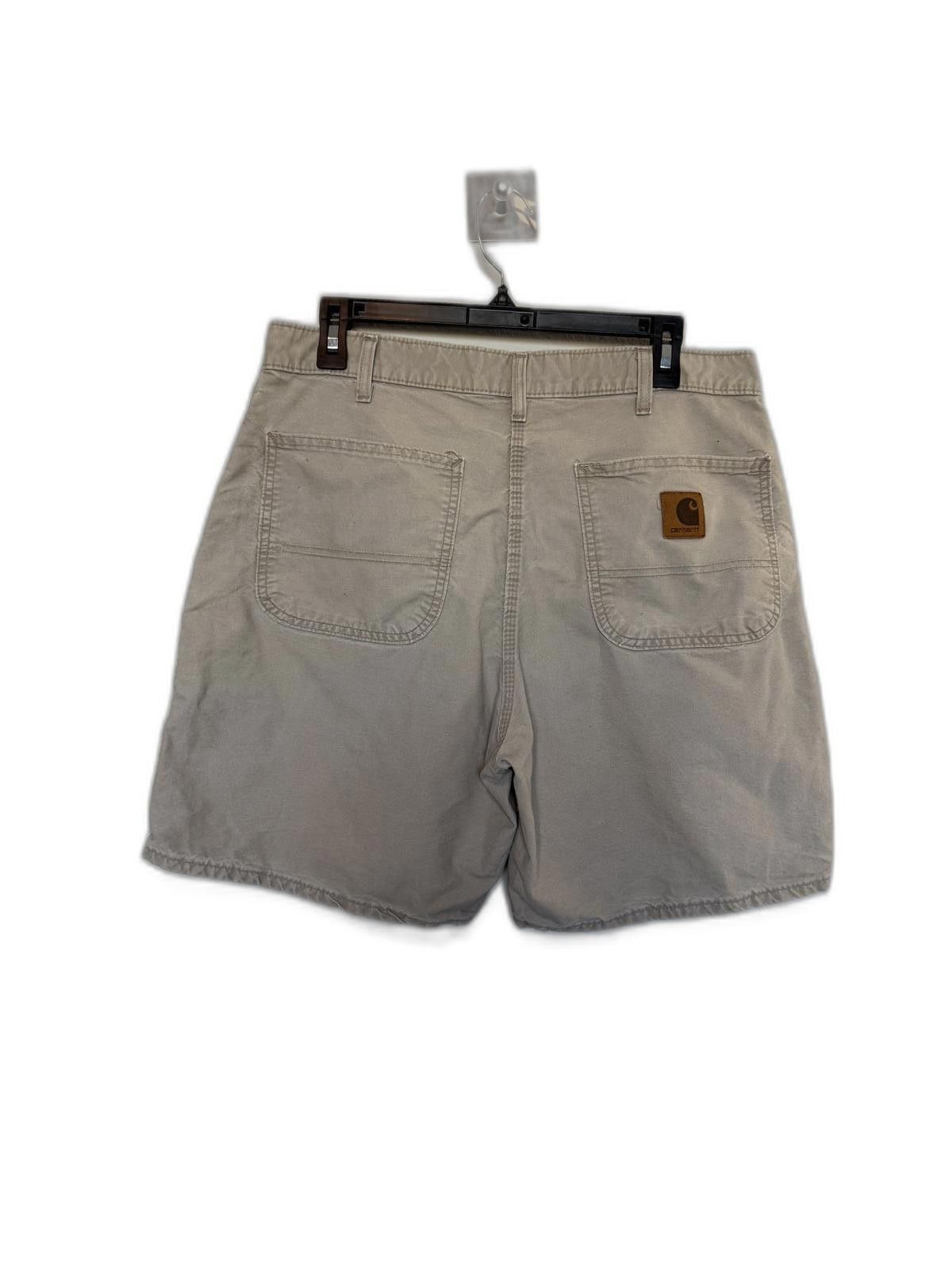Carhartt Carhartt Men's Khaki Cargo Shorts Size US 34 / EU 50 - 1 Thumbnail