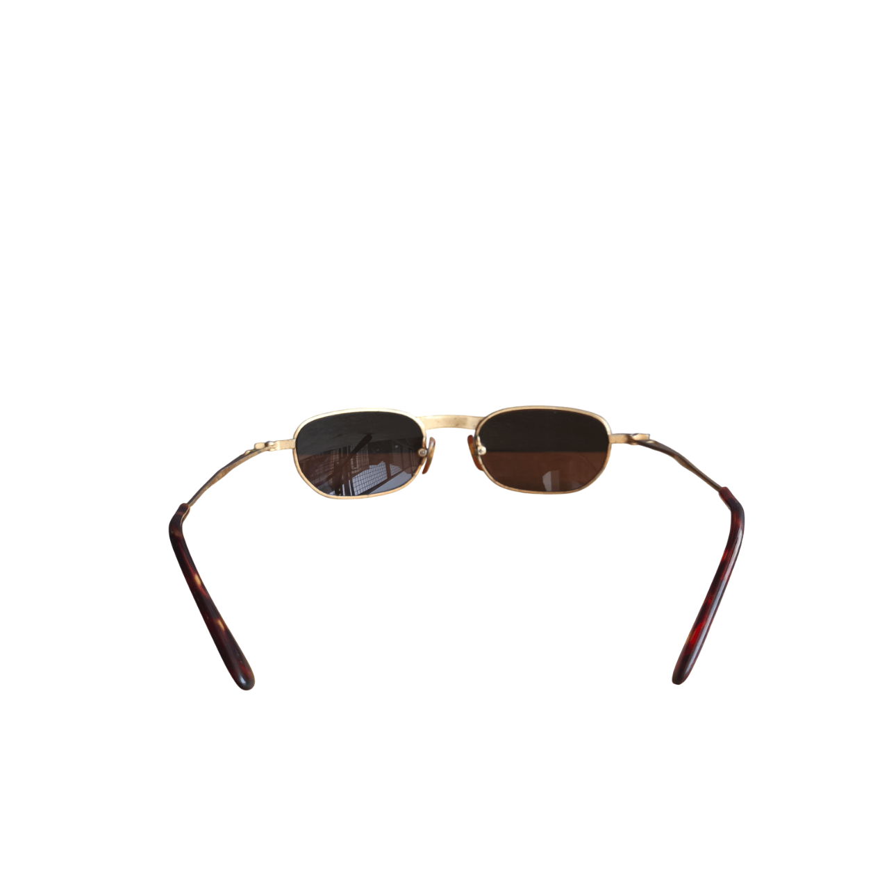 Nike Vintage Nike Gold Sunglasses Size ONE SIZE - 4 Thumbnail