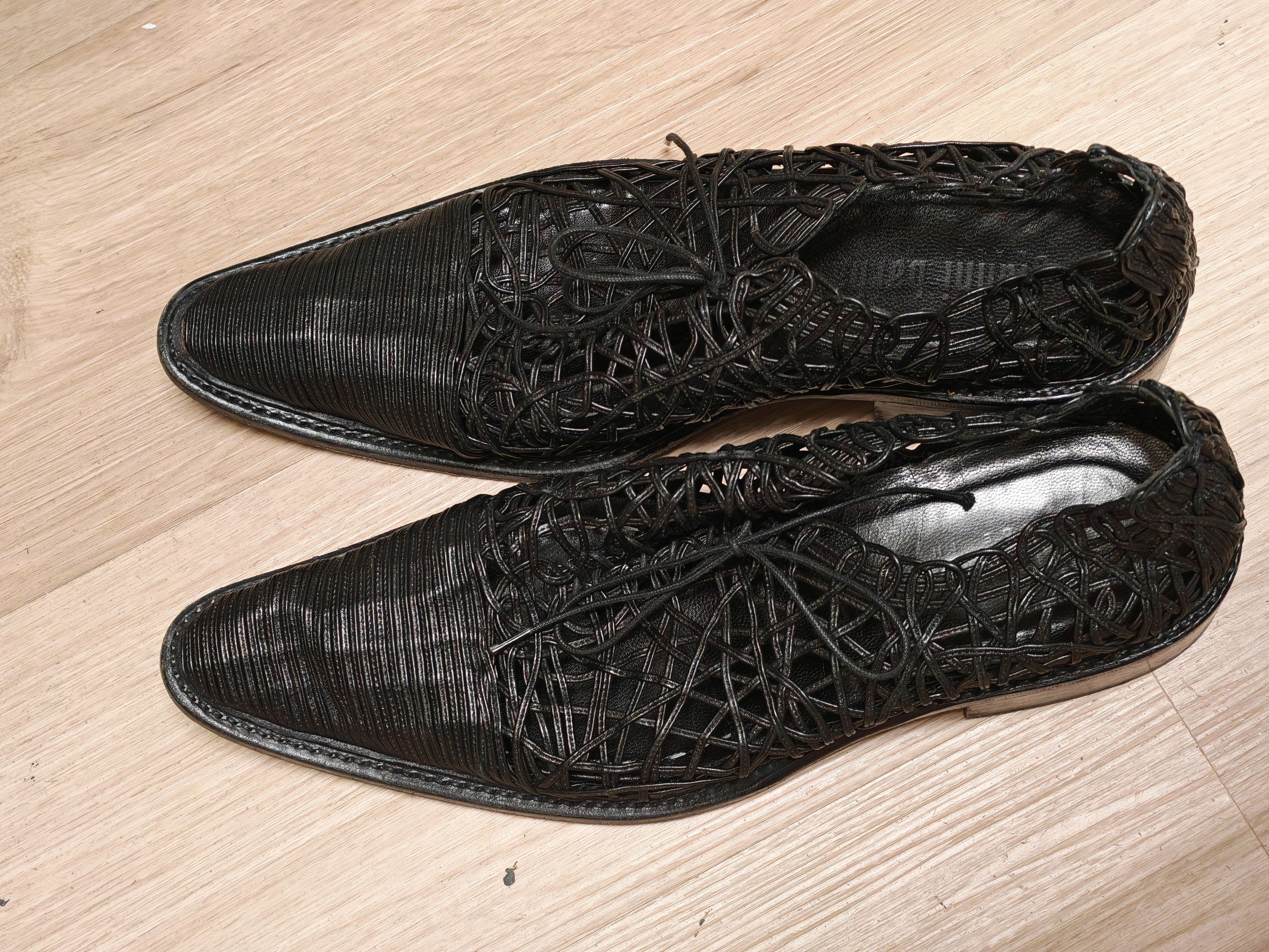 Gianni Barbato GIANNI BARBATO LEATHER SHOES MEN Size US 8 / EU 41 - 7 Thumbnail