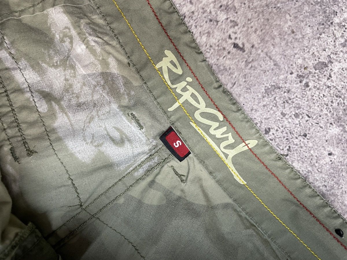 Rip Curl Vintage Junya Watanabe Style Striped Opium Denim Jeans Y2K Size US 30 / EU 46 - 15 Thumbnail