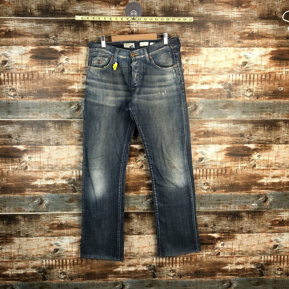 Energie DLL Energie faded Blue ripped Denim Pants #C123 Size US 31 - 1 Thumbnail