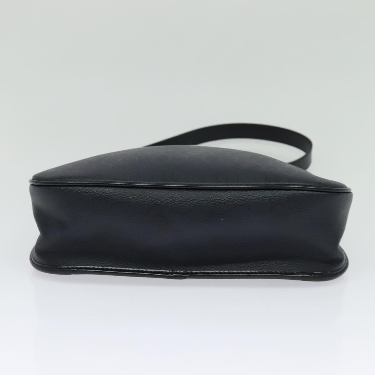 Dior DIOR Honeycomb Canvas Shoulder Bag Pvc Black Gold Size ONE SIZE - 9 Thumbnail