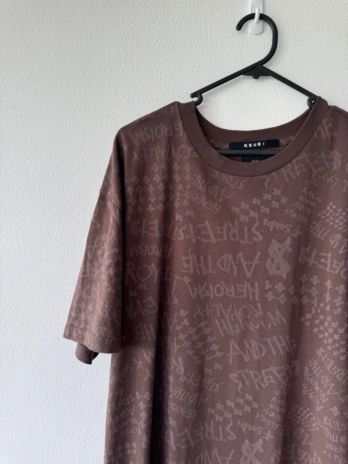 Ksubi new ksubi tee t shirt top mens medium heroism biggie brown Size US M / EU 48-50 / 2 - 2 Thumbnail